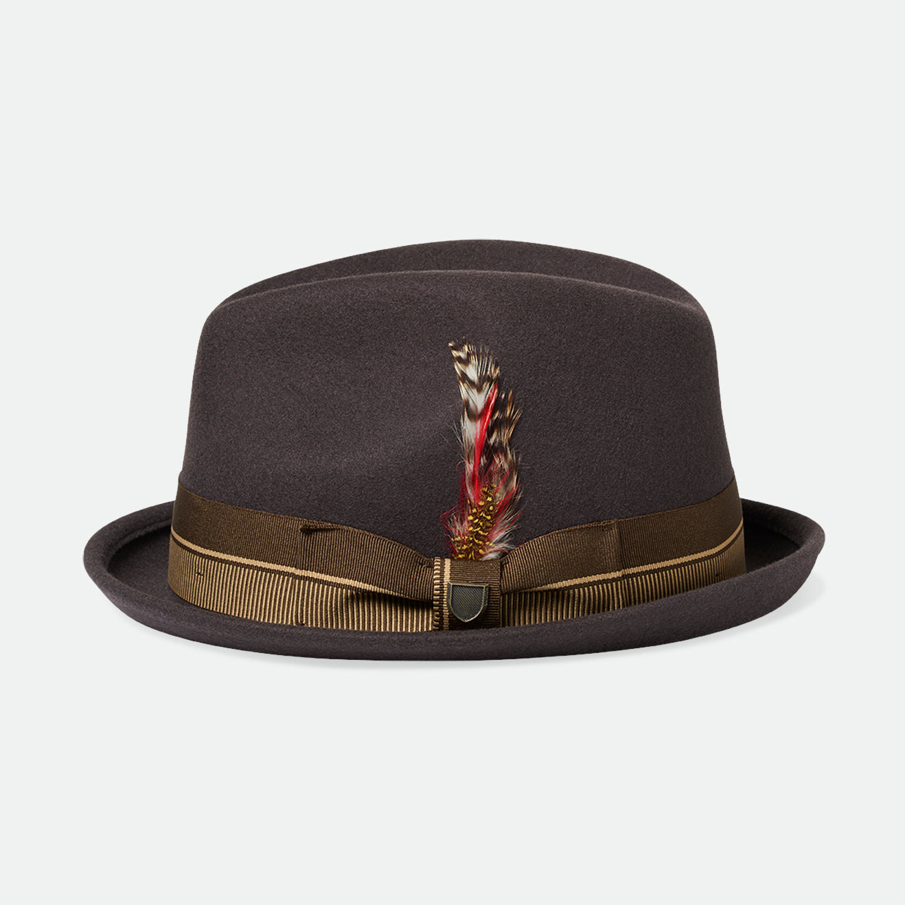 20TH ANNIV GAIN FEDORA-CHOCOLATE/GOLD