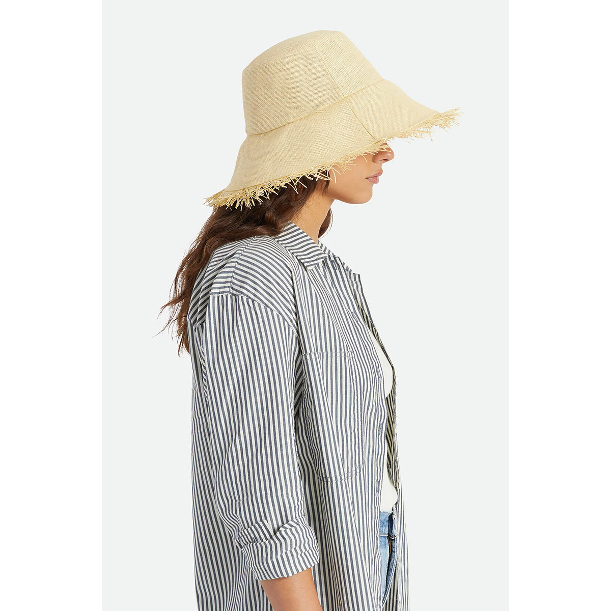 ALICE STRAW BUCKET HAT