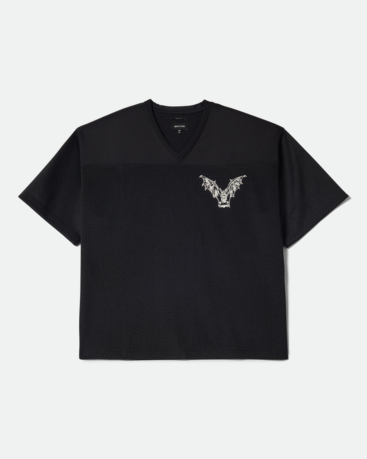 BAGGY MESH PRACTICE JERSEY - BLACK/WHITE CHIPPA