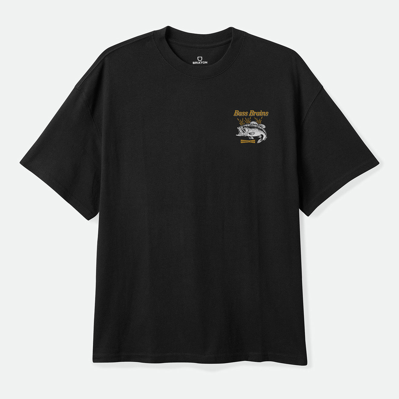 BASS BRAINS FT S/S STT - BLACK