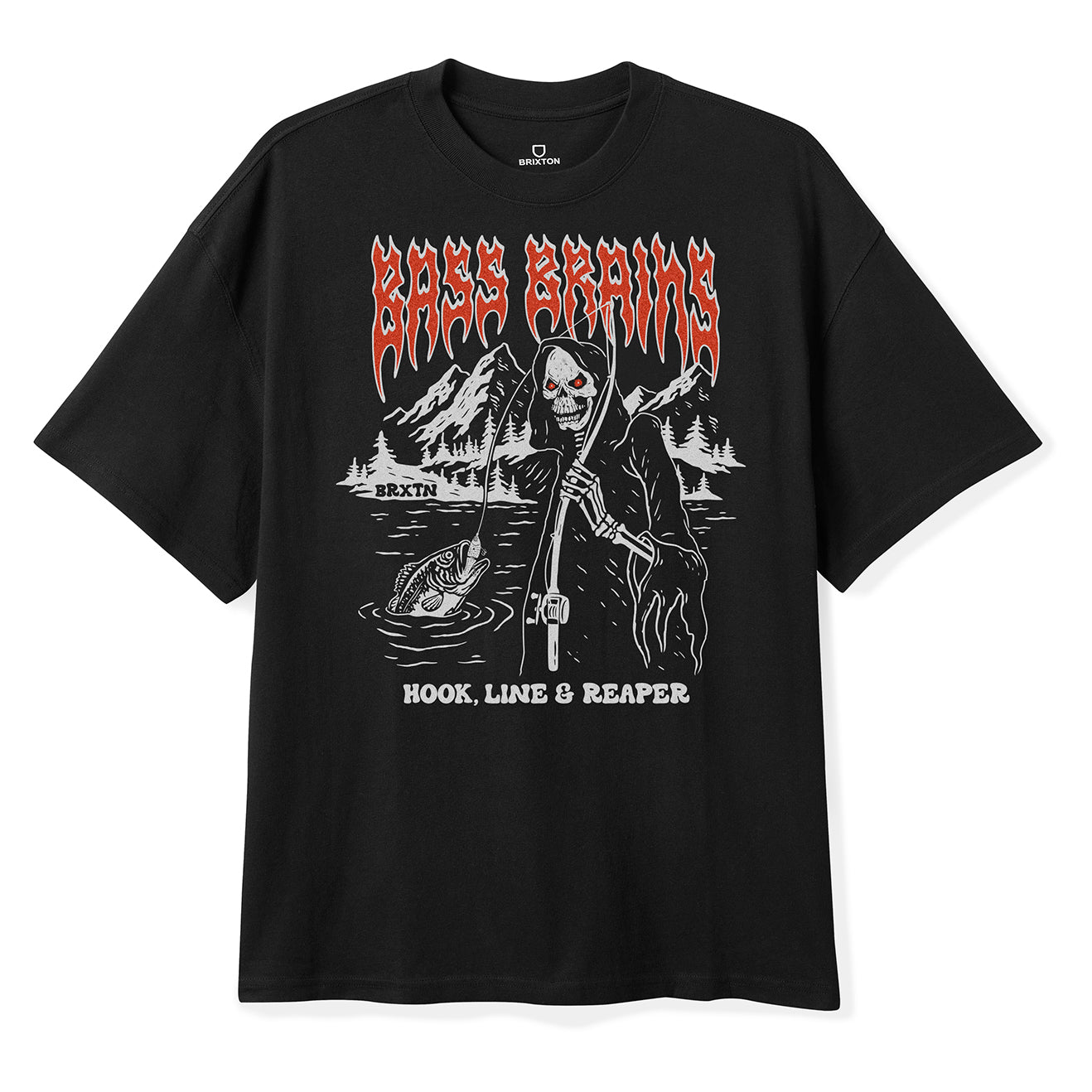 BASS BRAINS REAPER S/S STT - BLACK