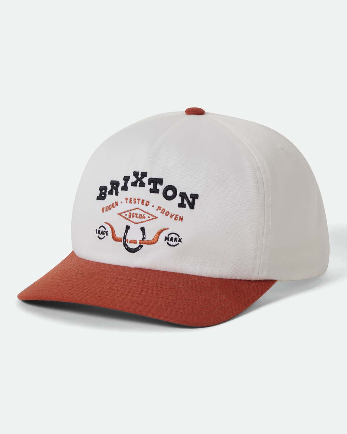 BEEKMAN MP SNAPBACK - OFF WHITE/RUST