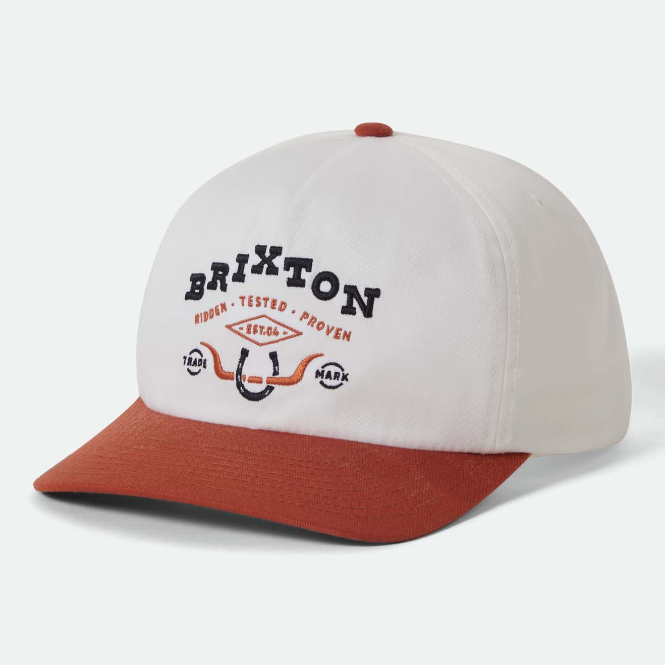 BEEKMAN MP SNAPBACK - OFF WHITE/RUST