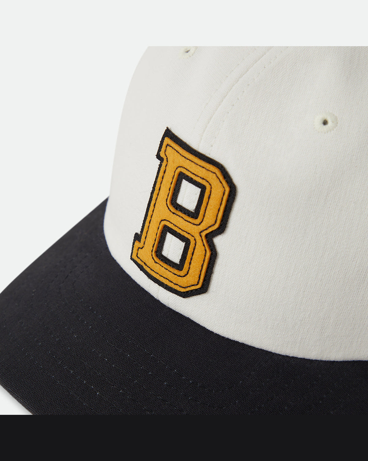 BIG B MP CAP - OFF WHITE/BLACK/MUSTARD