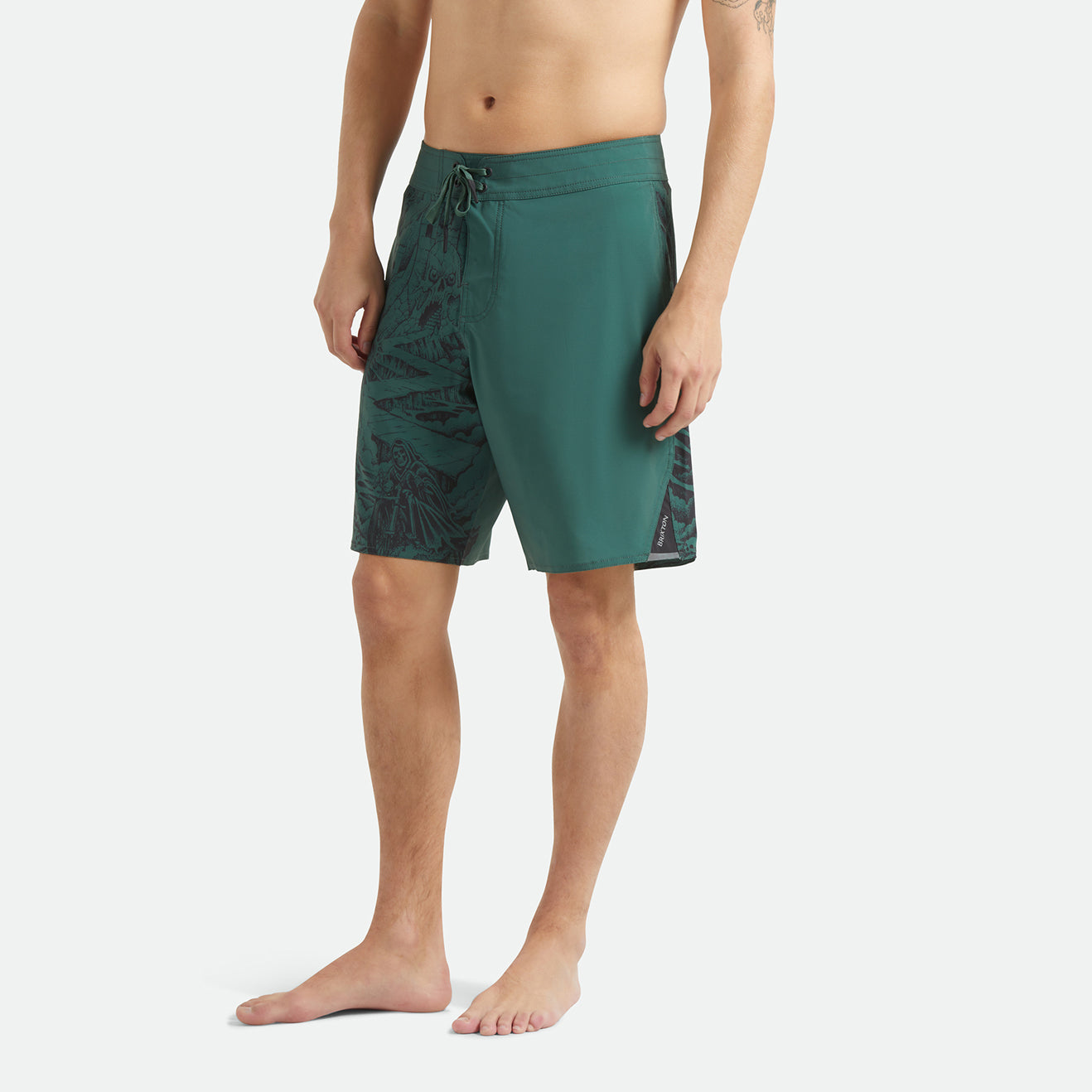 BLITZ BOARDSHORT 19" - PRIMARY GREEN