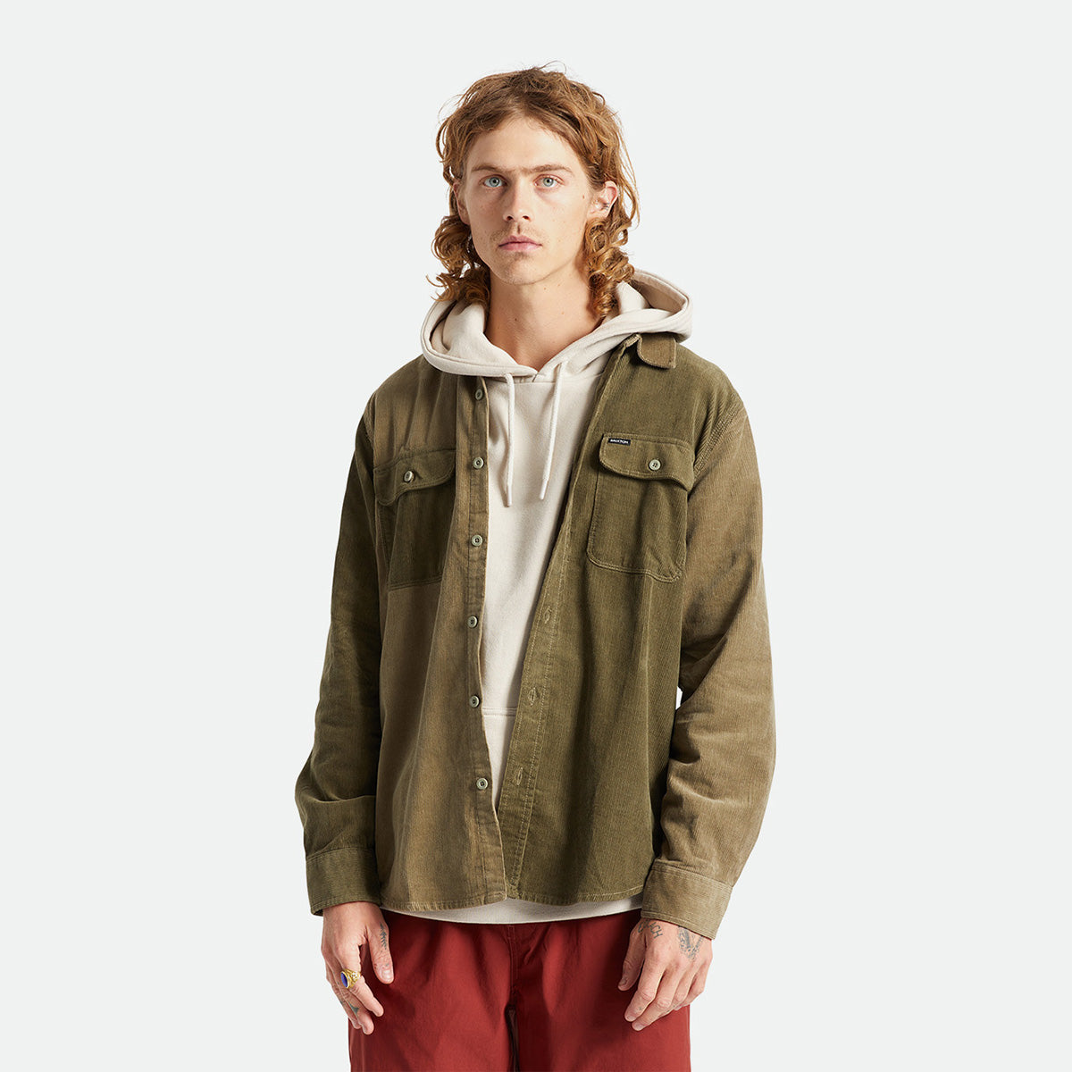 BOWERY CORDUROY L/S FLANNEL