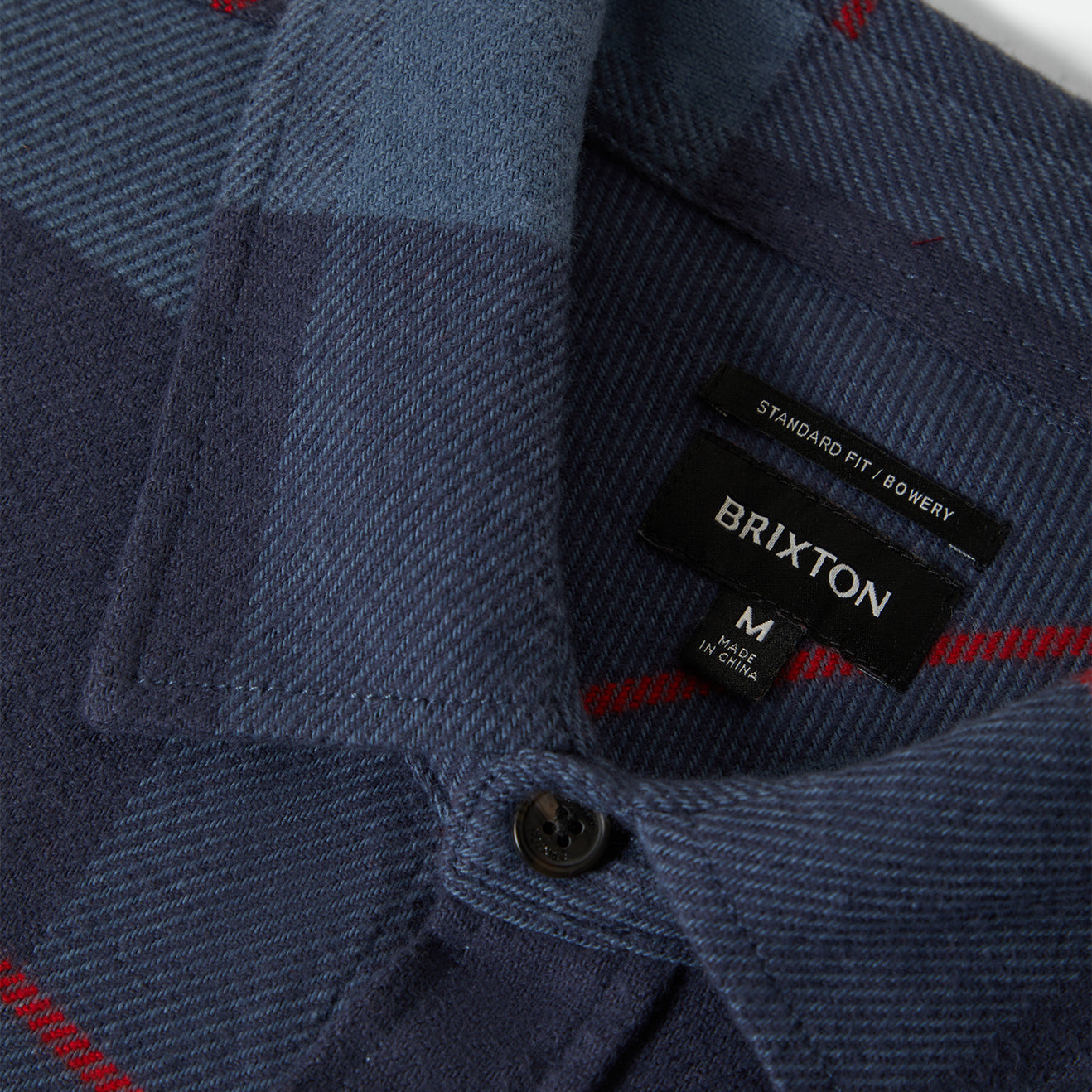 BOWERY FLANNEL - BERING SEA/MOOD INDIGO/ADRENAL