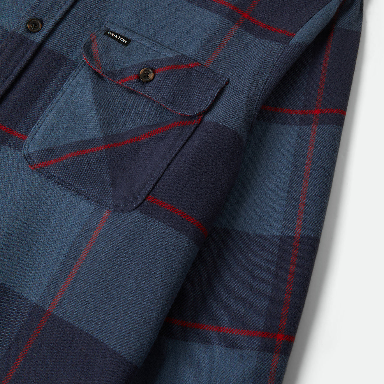 BOWERY FLANNEL - BERING SEA/MOOD INDIGO/ADRENAL