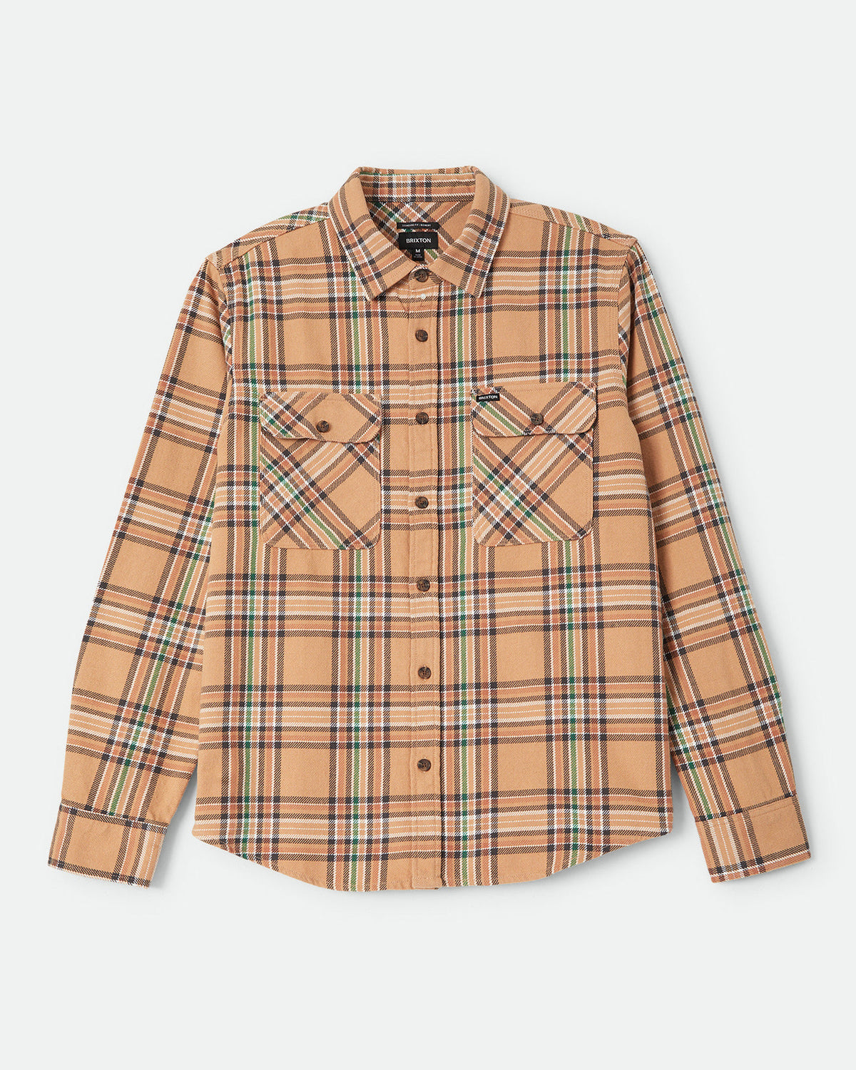 BOWERY FLANNEL - KHAKI/MULTI