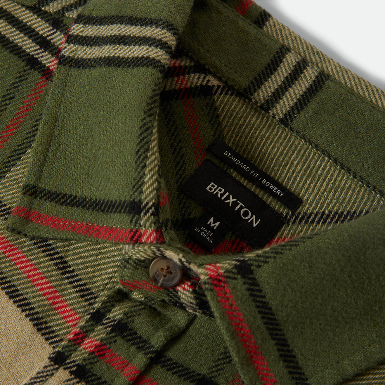 BOWERY FLANNEL - WILD GREEN/ELM/ADRENALINE RUSH