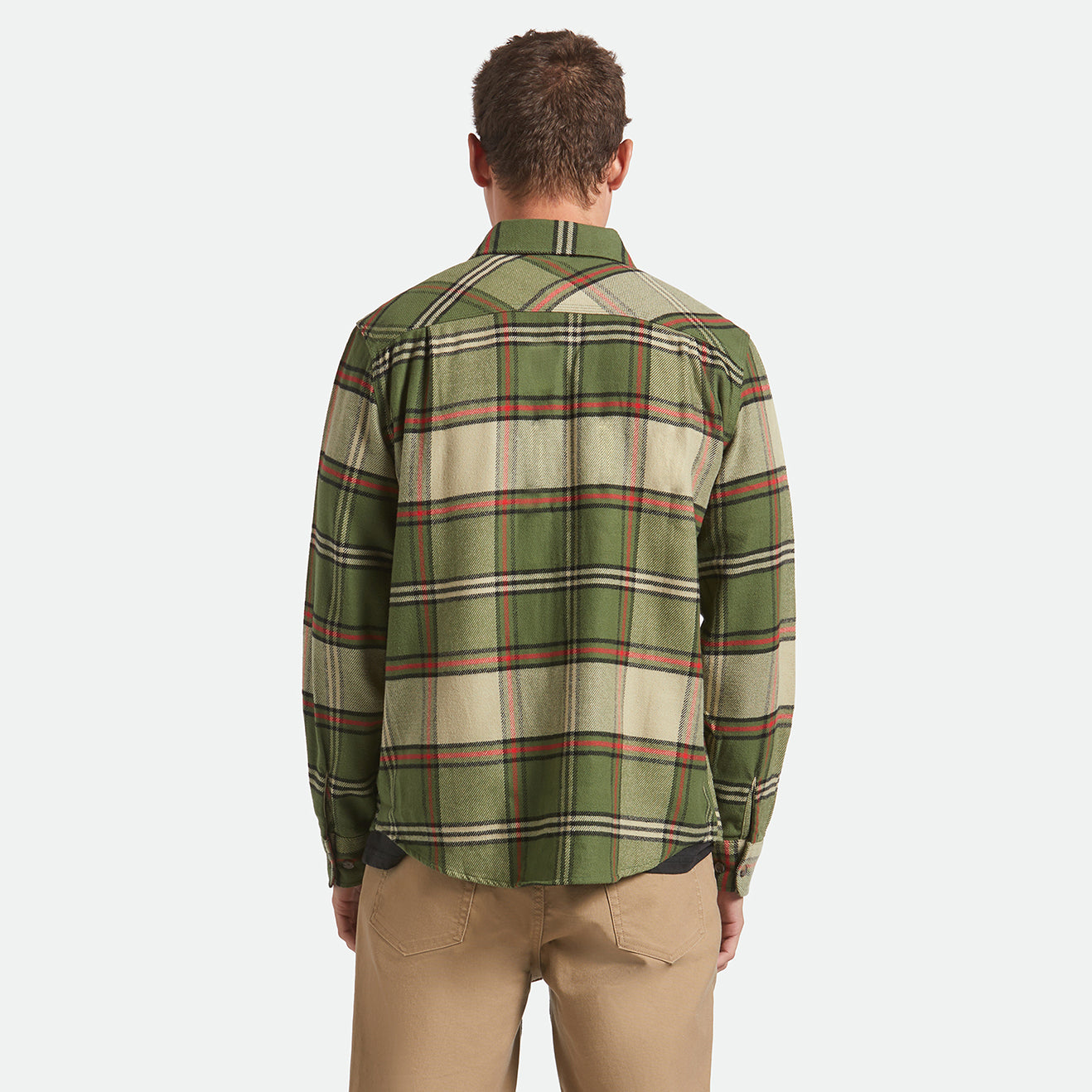 BOWERY FLANNEL - WILD GREEN/ELM/ADRENALINE RUSH