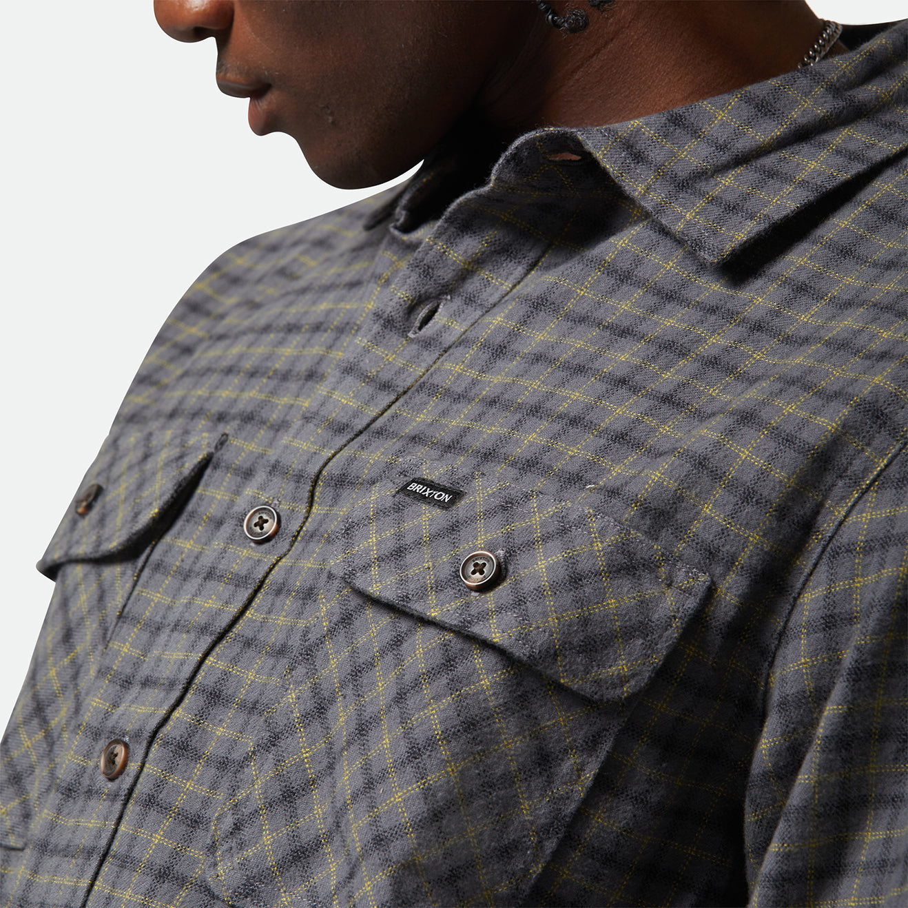 BOWERY LW ULTRA FLANNEL - CHARCOAL/RAY FLOWER/BLACK