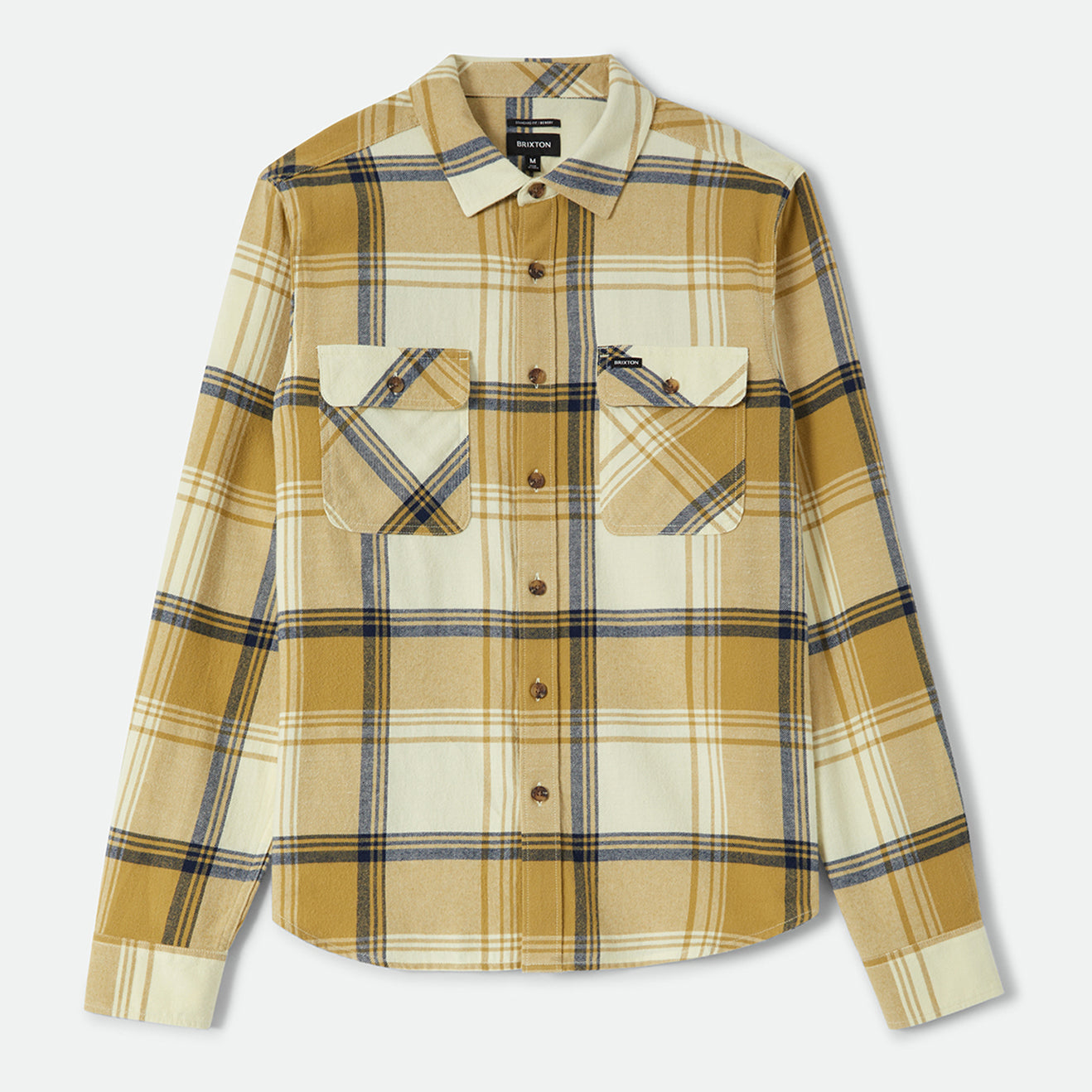 BOWERY LW ULTRA FLANNEL - YELLOW/DUSTED OCHRE