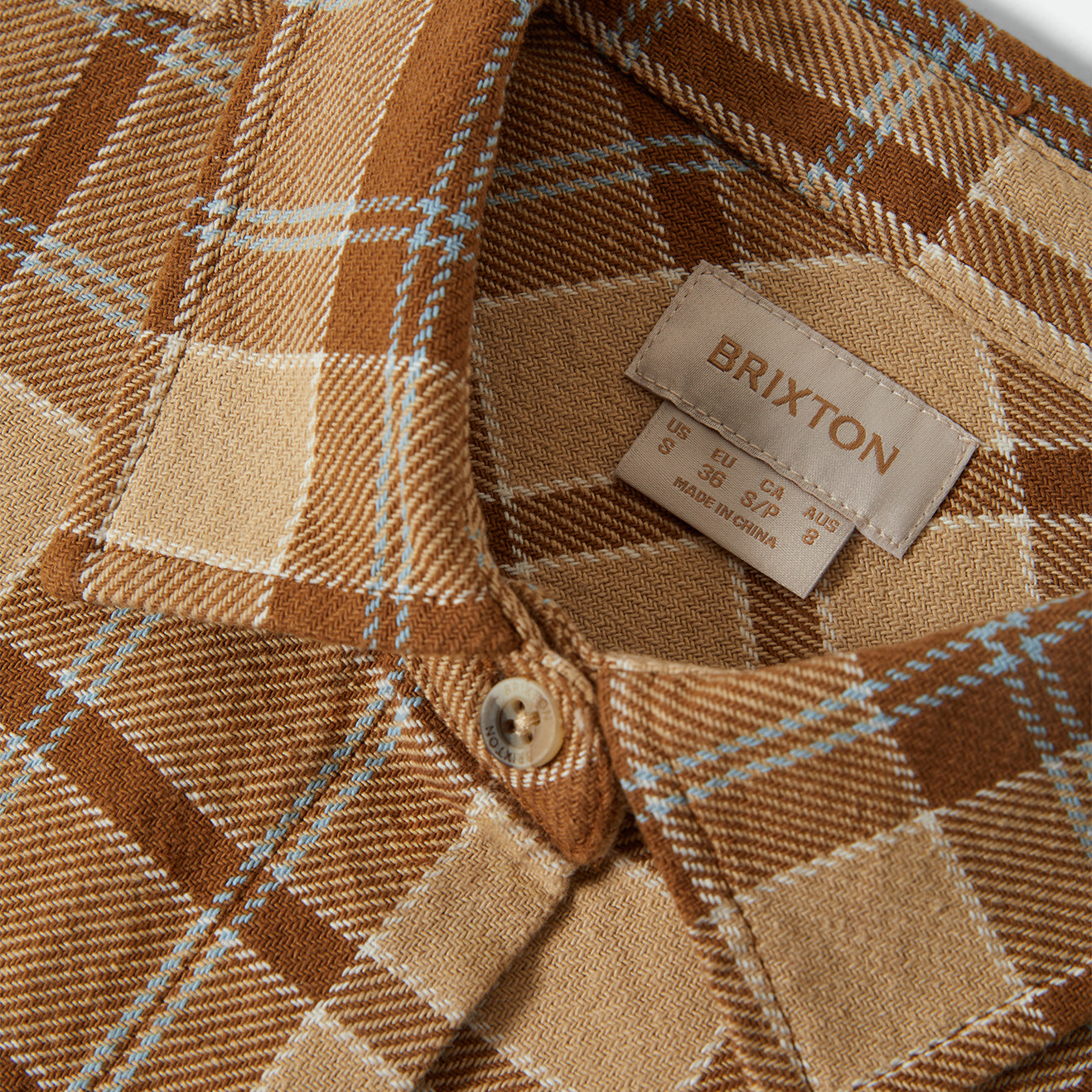 BOWERY VINTAGE L/S OVERSHIRT - WASHED COPPER