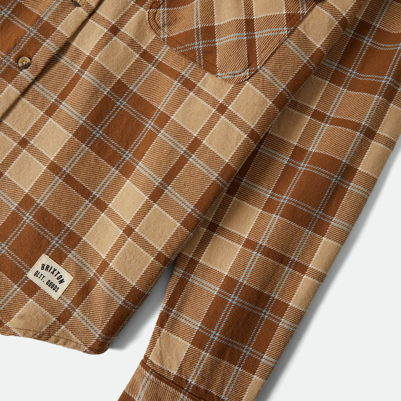 BOWERY VINTAGE L/S OVERSHIRT - WASHED COPPER
