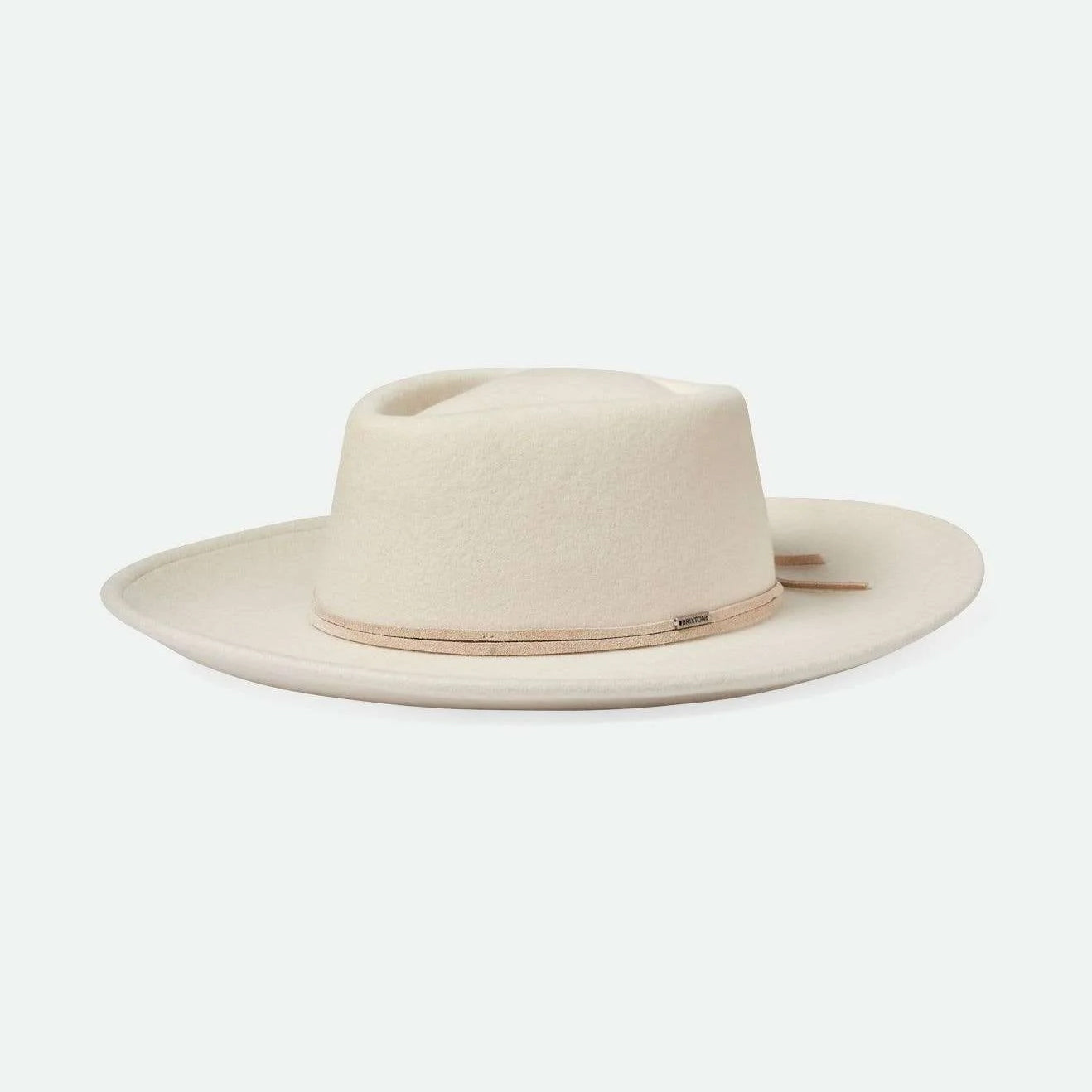 BRENTON CONVERTABRIM FEDORA - DOVE
