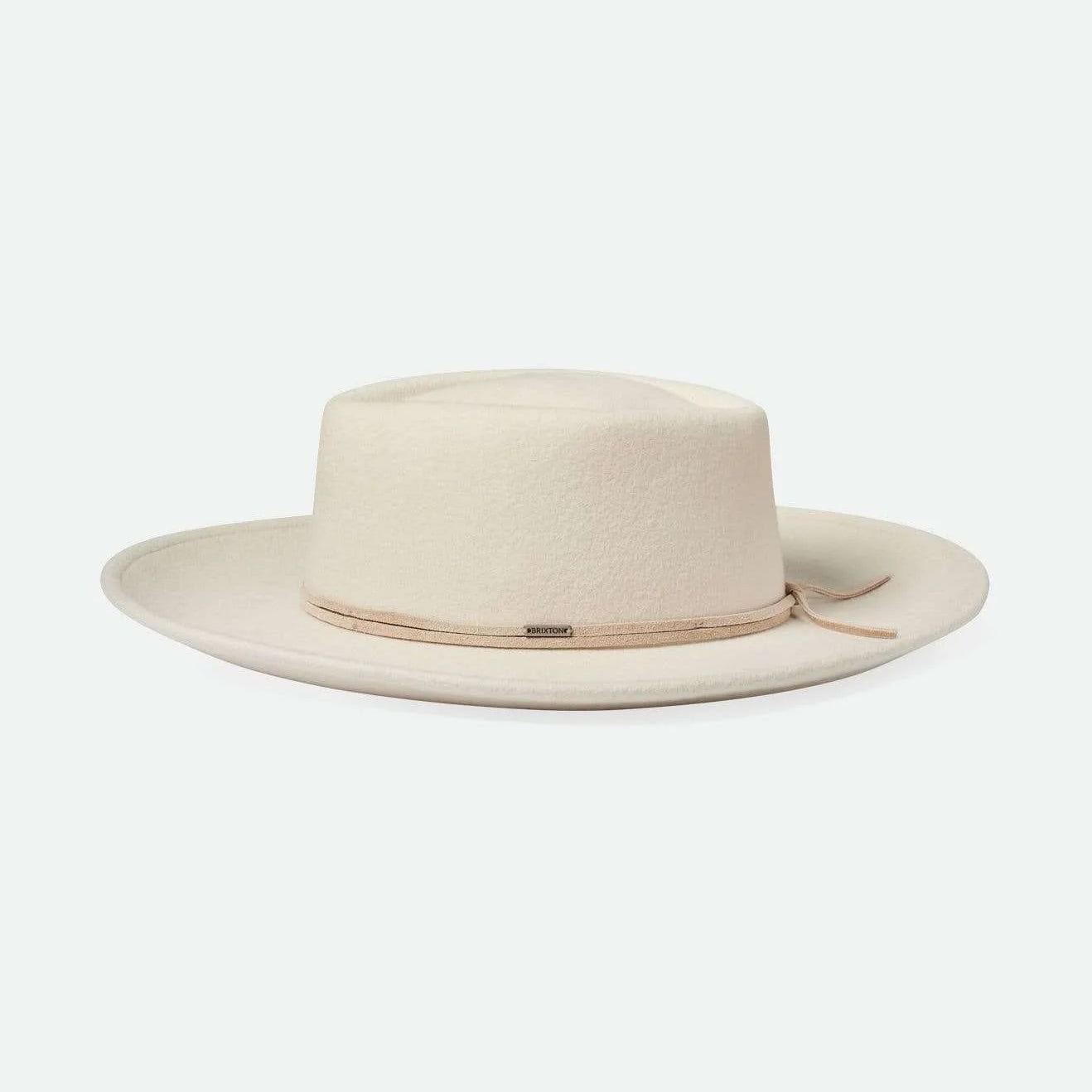 BRENTON CONVERTABRIM FEDORA - DOVE