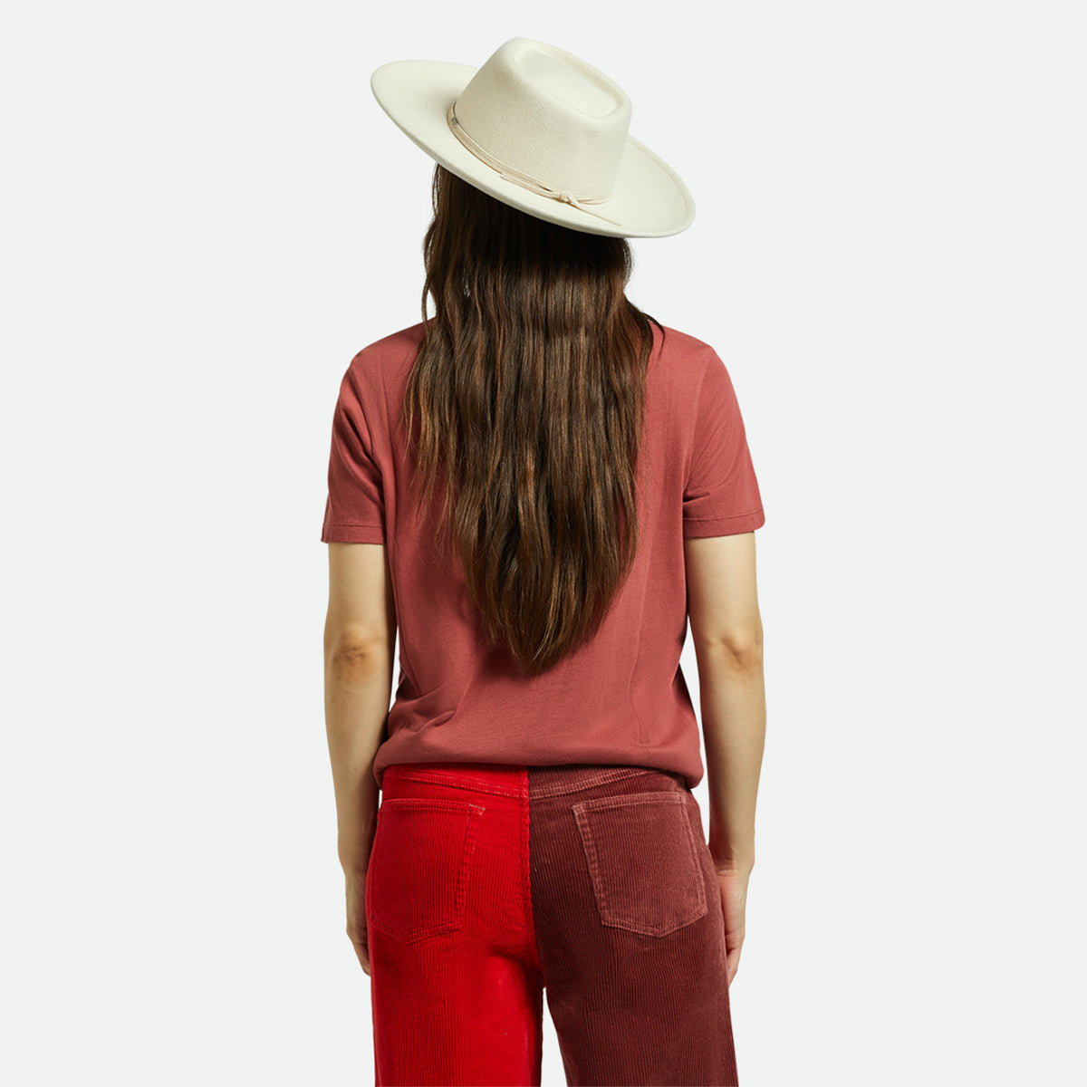 BRENTON CONVERTABRIM FEDORA - DOVE