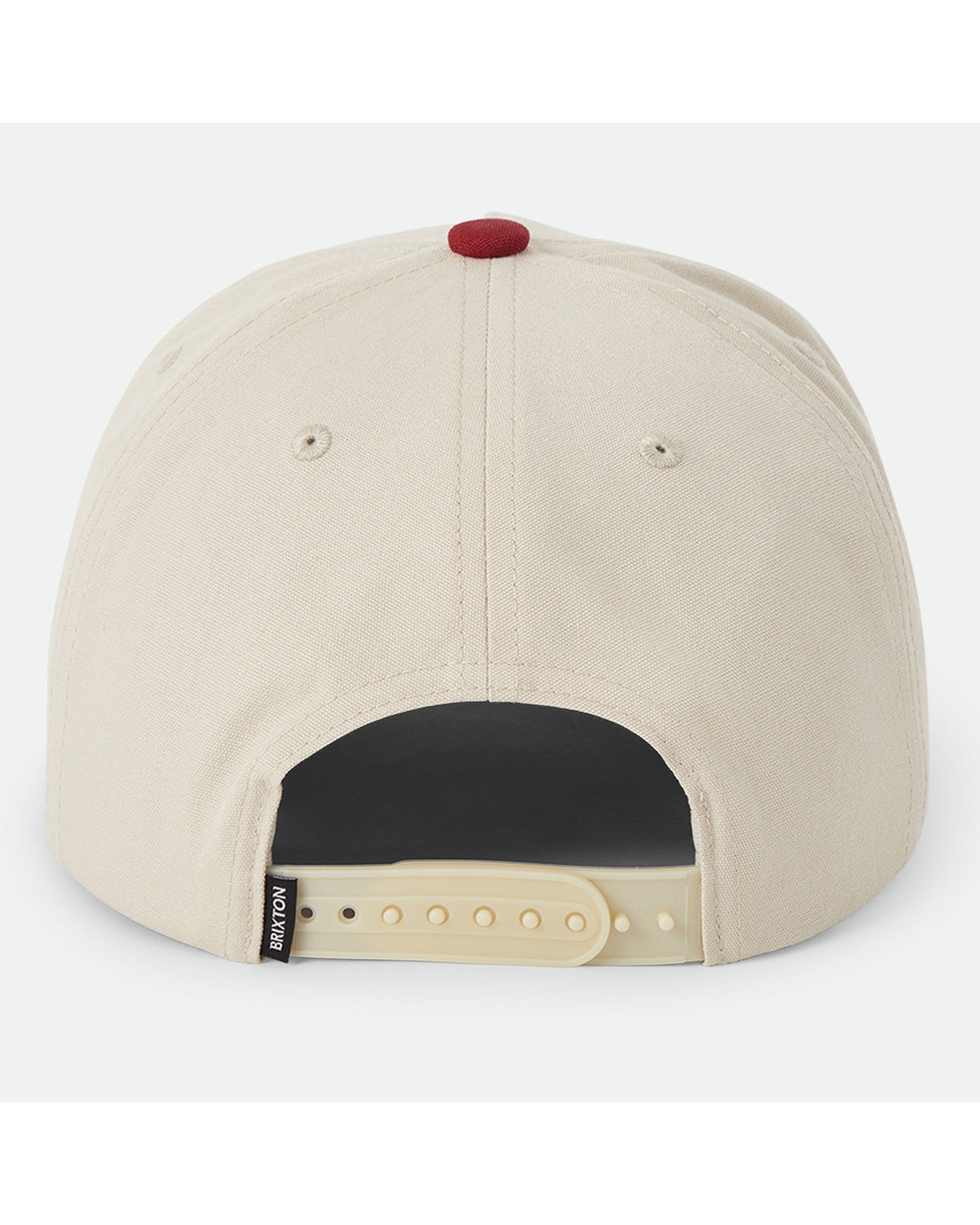 BRIXTON BANNER SNAPBACK - WHITECAP/DARK BRICK