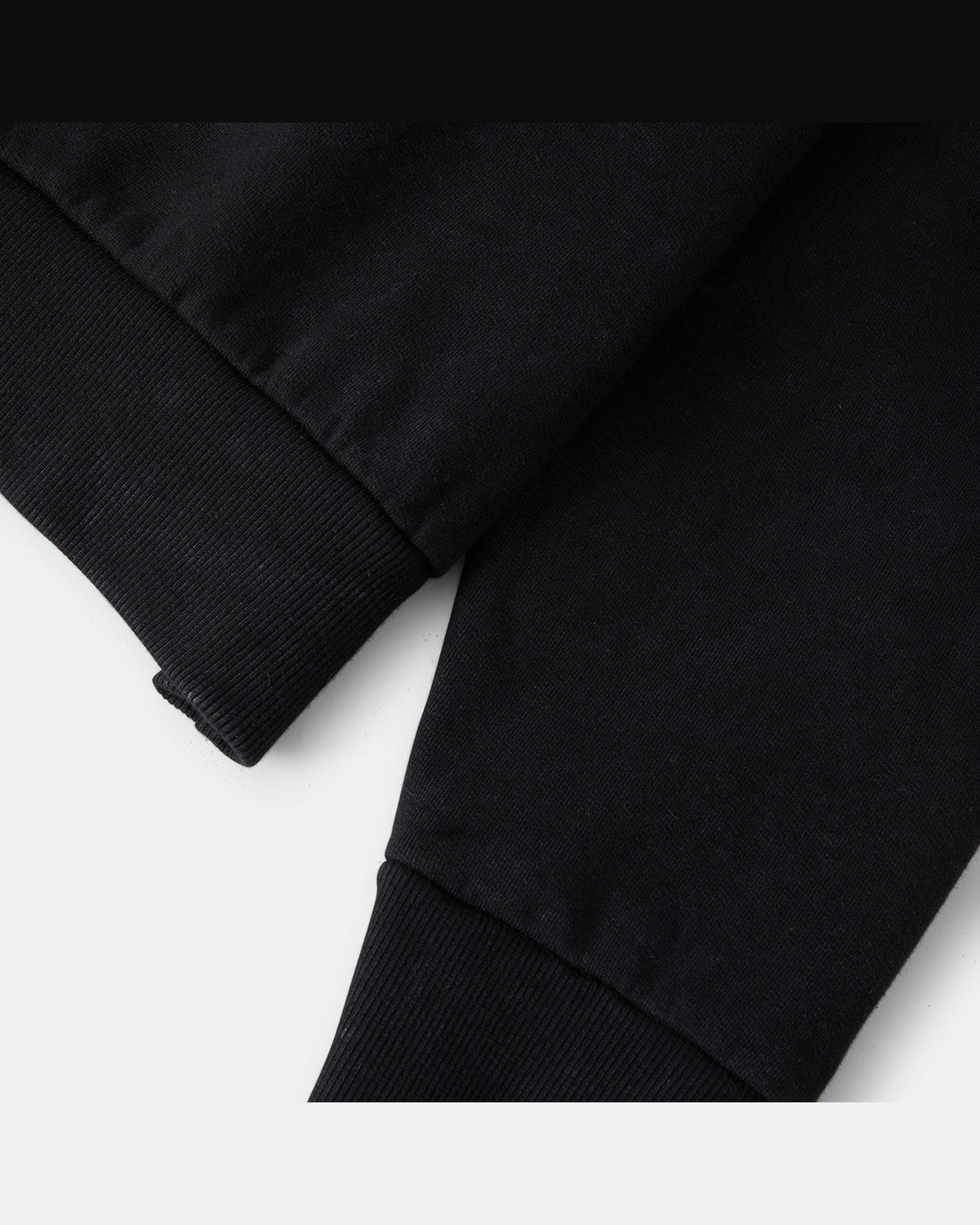 BRIXTON BASELINE CREW FLEECE - BLACK