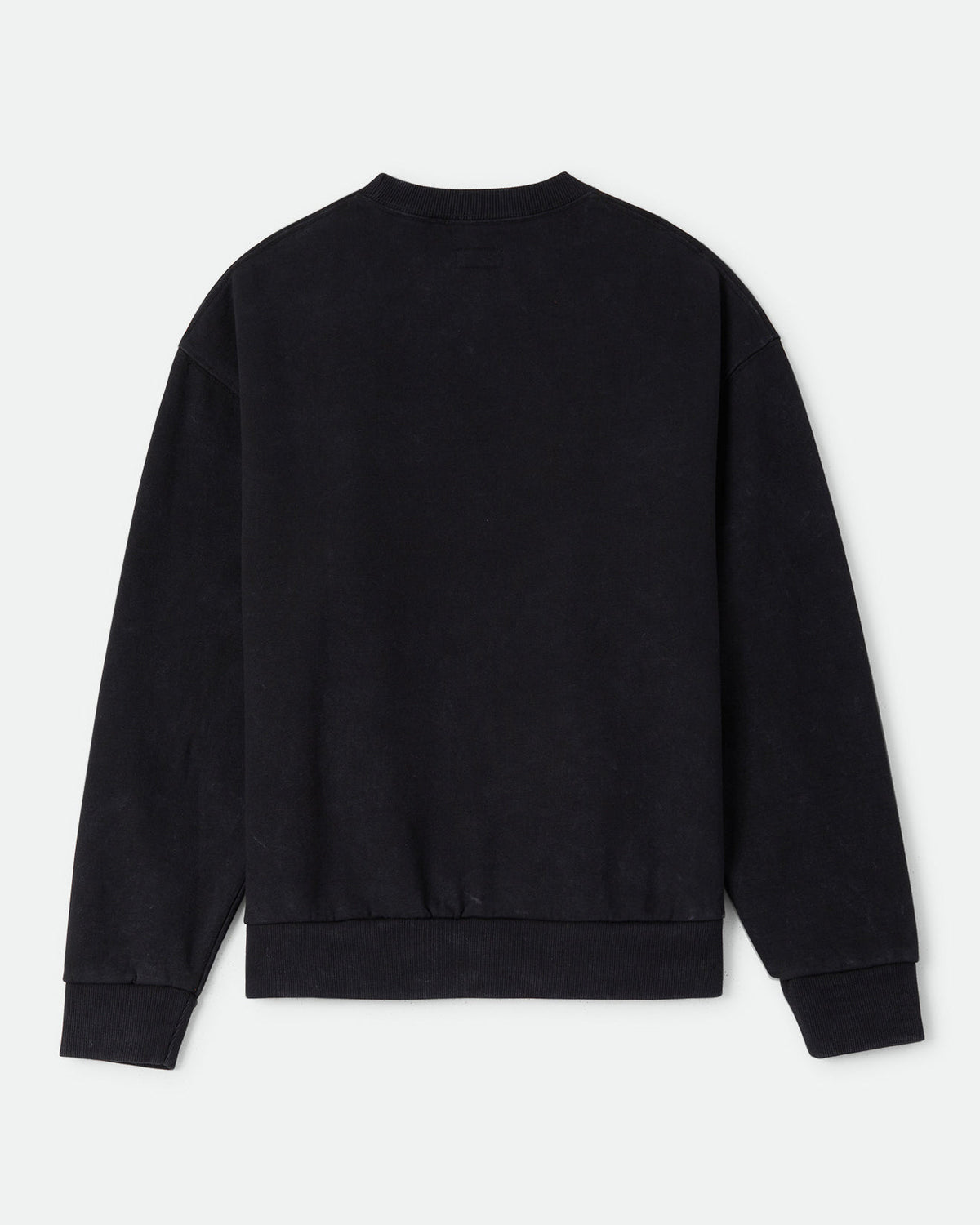 BRIXTON BASELINE CREW FLEECE - BLACK