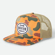 HENRY MP TRUCKER HAT - ORANGE DUCK CAMO/ORANGE