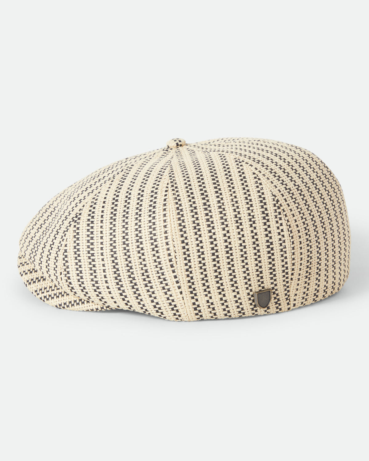 BROOD LW SNAP CAP - NATURAL/BLACK STRAW