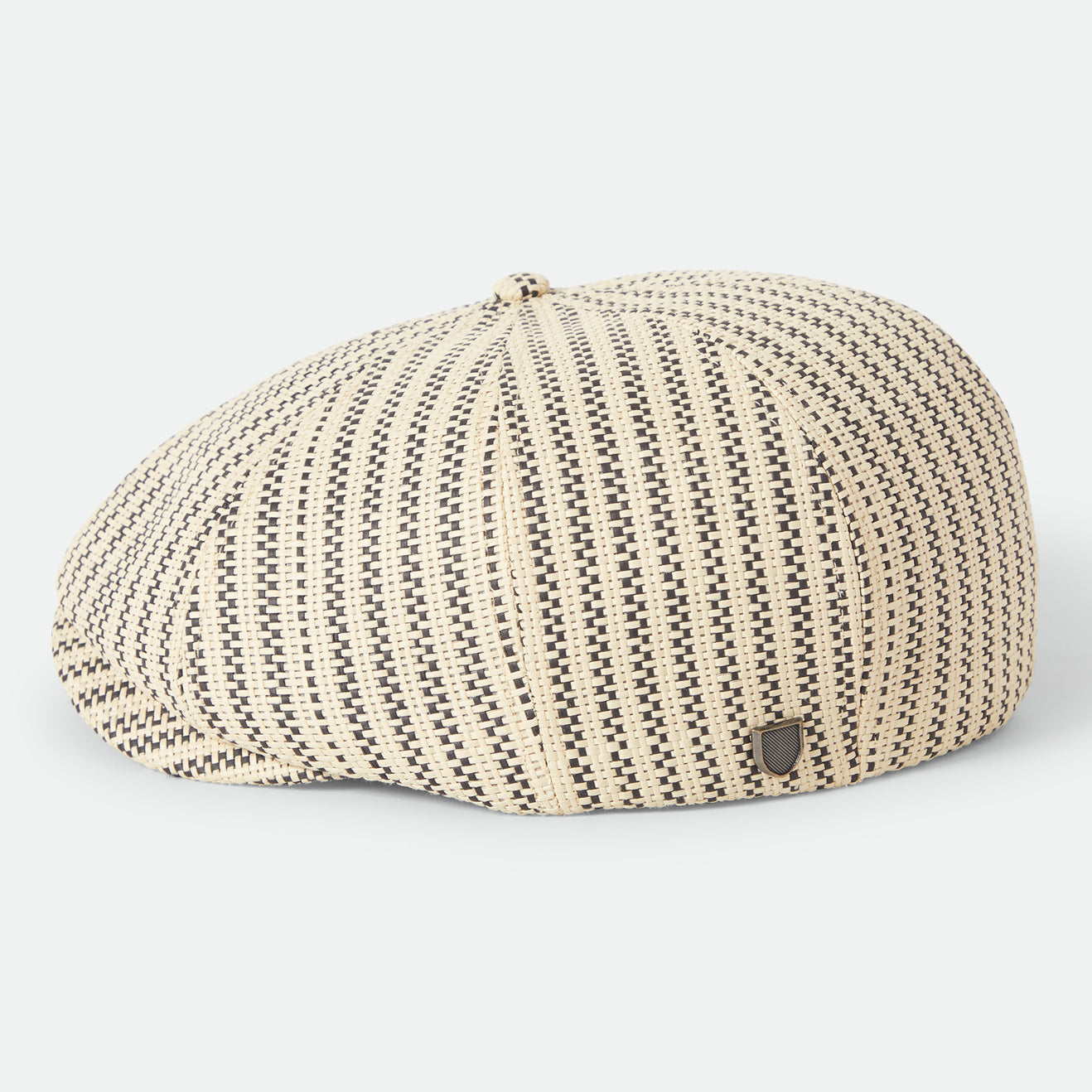 BROOD LW SNAP CAP - NATURAL/BLACK STRAW