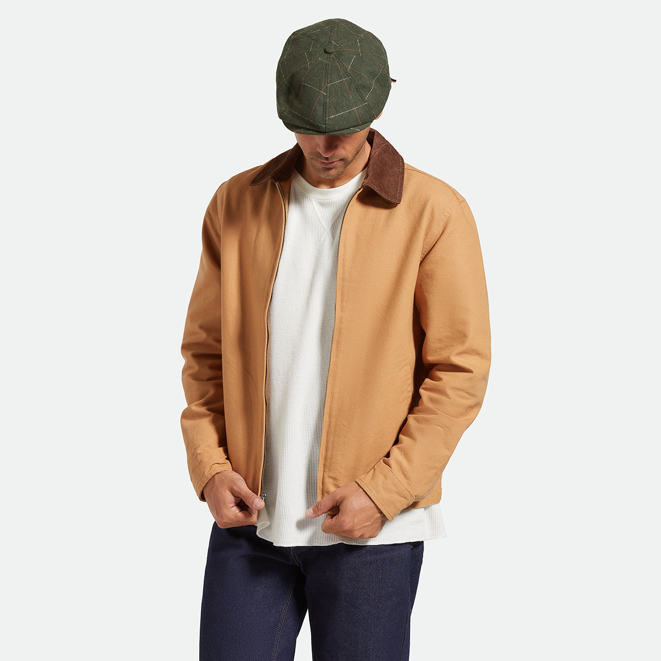 BROOD SNAP CAP - MOSS/ORANGE