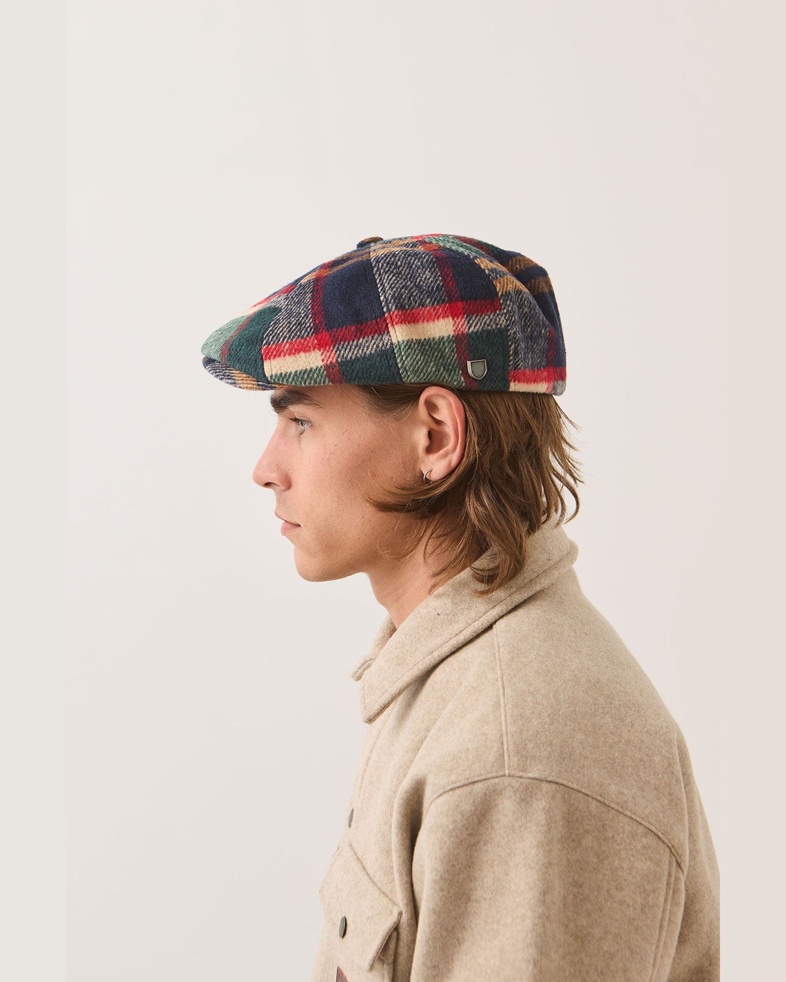 BROOD SNAP CAP - NAVY/GREEN/RED/CREAM