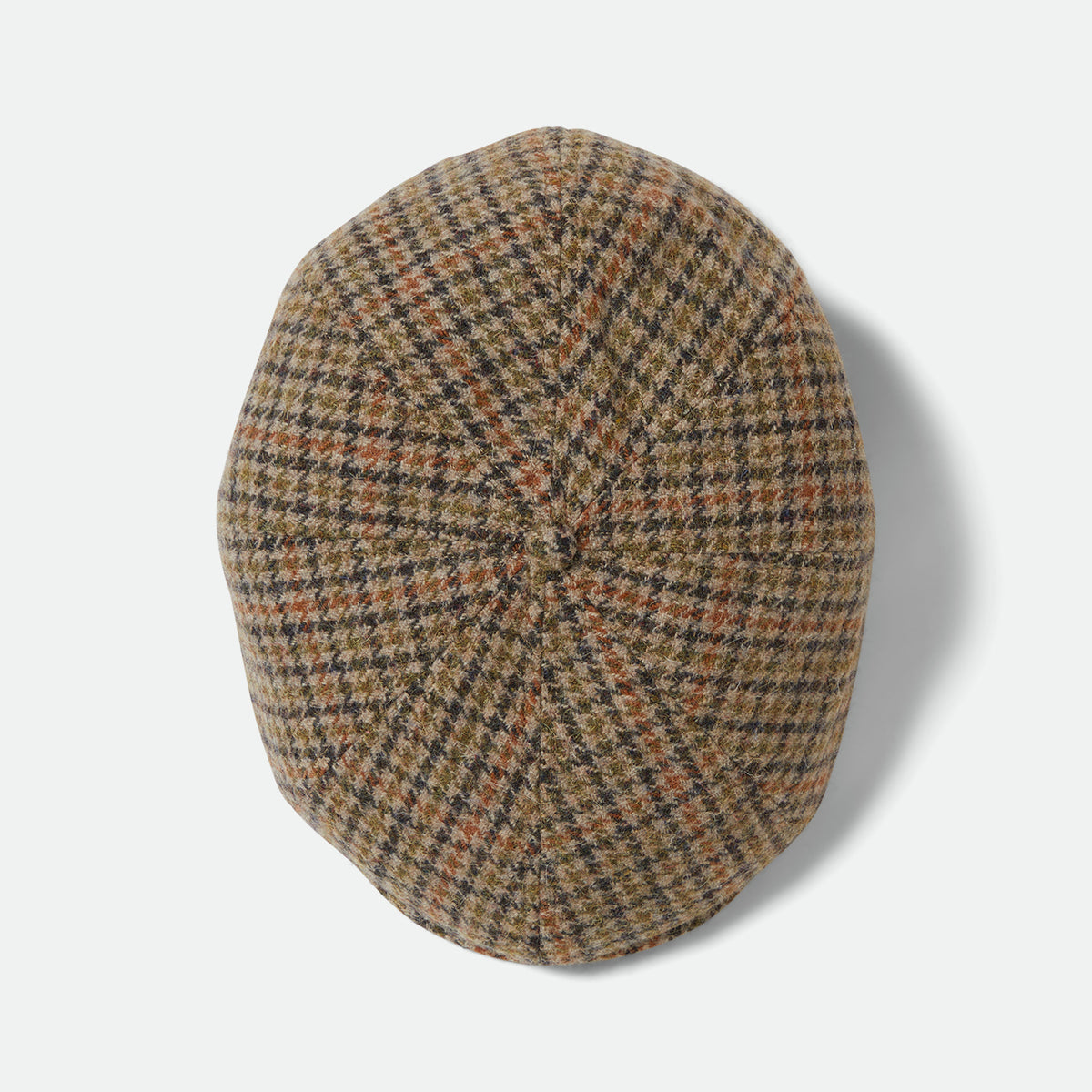 BROOD SNAP CAP - OATMEAL/CHARCOAL HOUNDSTOOTH