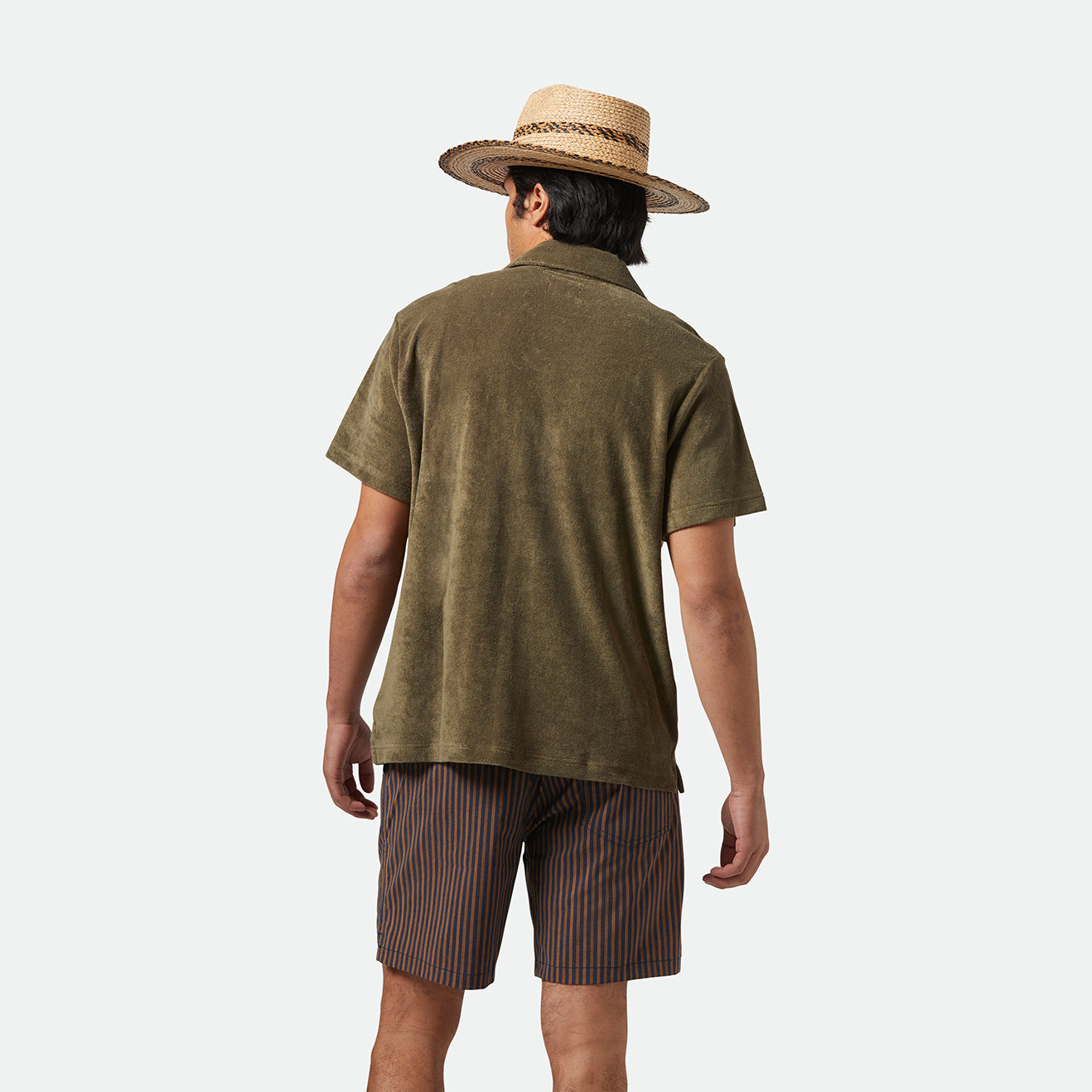 BUNKER TERRY CLOTH S/S KNIT-IVY GREEN