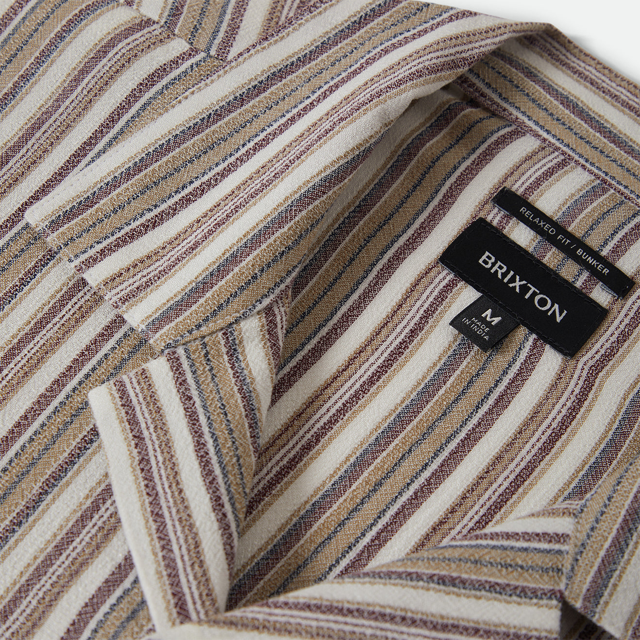 BUNKER TWISTED STRIPE S/S WVN - ROBUST RED