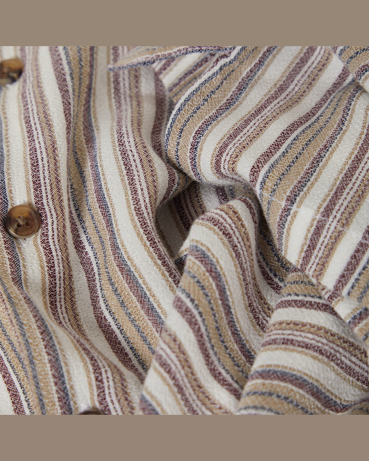 BUNKER TWISTED STRIPE S/S WVN - ROBUST RED
