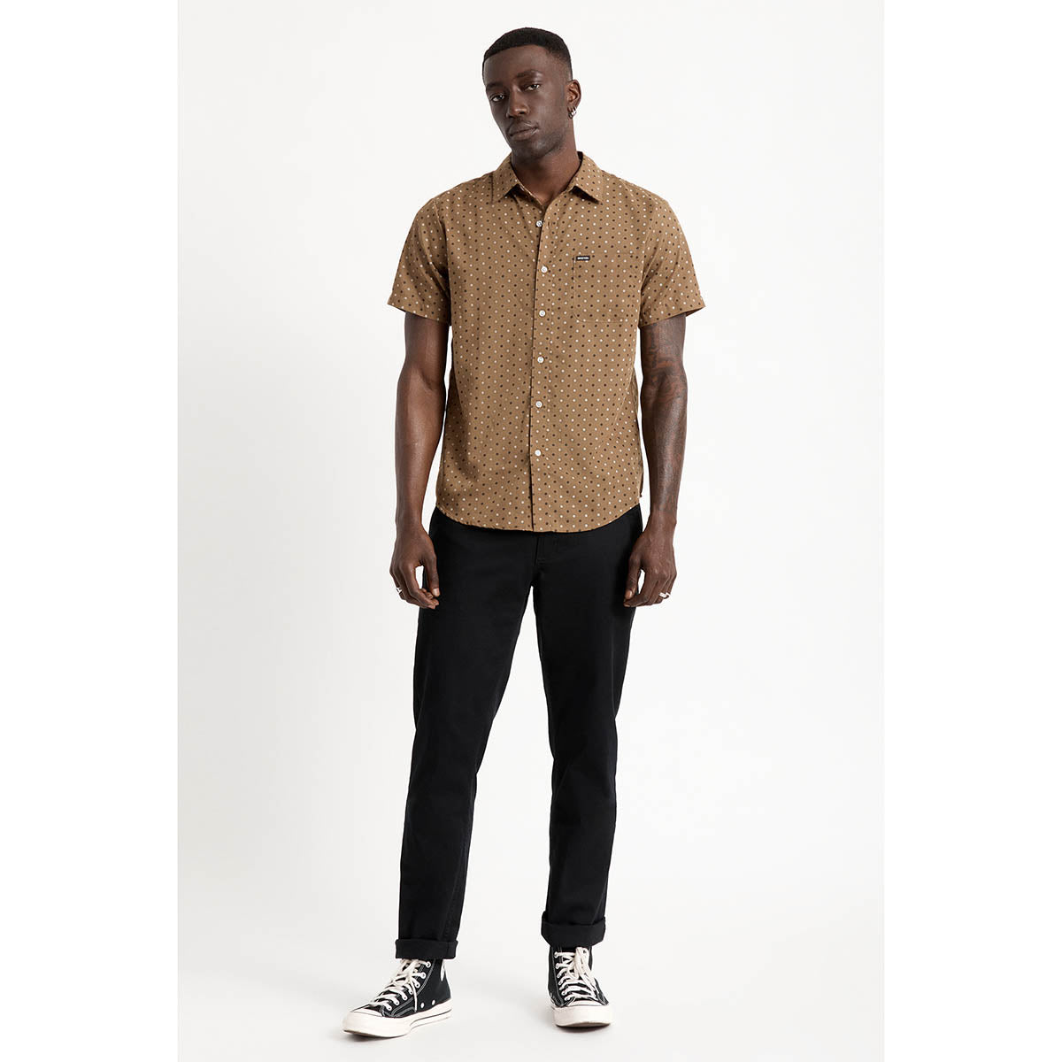 CHARTER PRINT S/S WVN