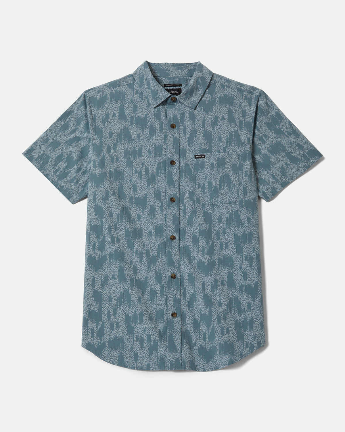 CHARTER PRINT S/S WVN - TROOPER CRACKLE PAINT