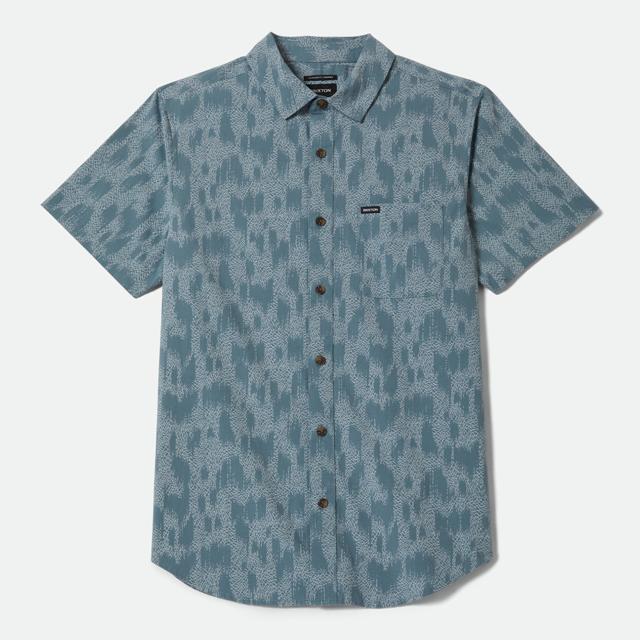 CHARTER PRINT S/S WVN - TROOPER CRACKLE PAINT