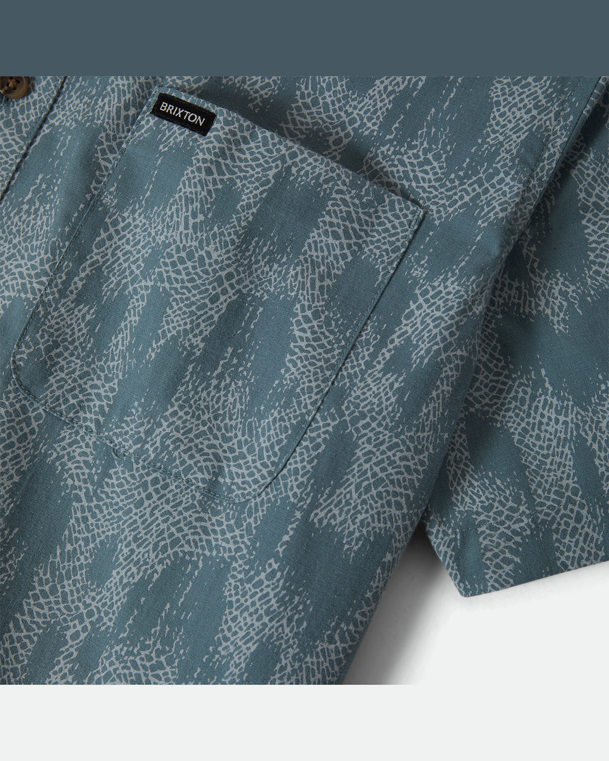 CHARTER PRINT S/S WVN - TROOPER CRACKLE PAINT