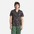 CHARTER SLUB S/S WVN - BLACK/PINK