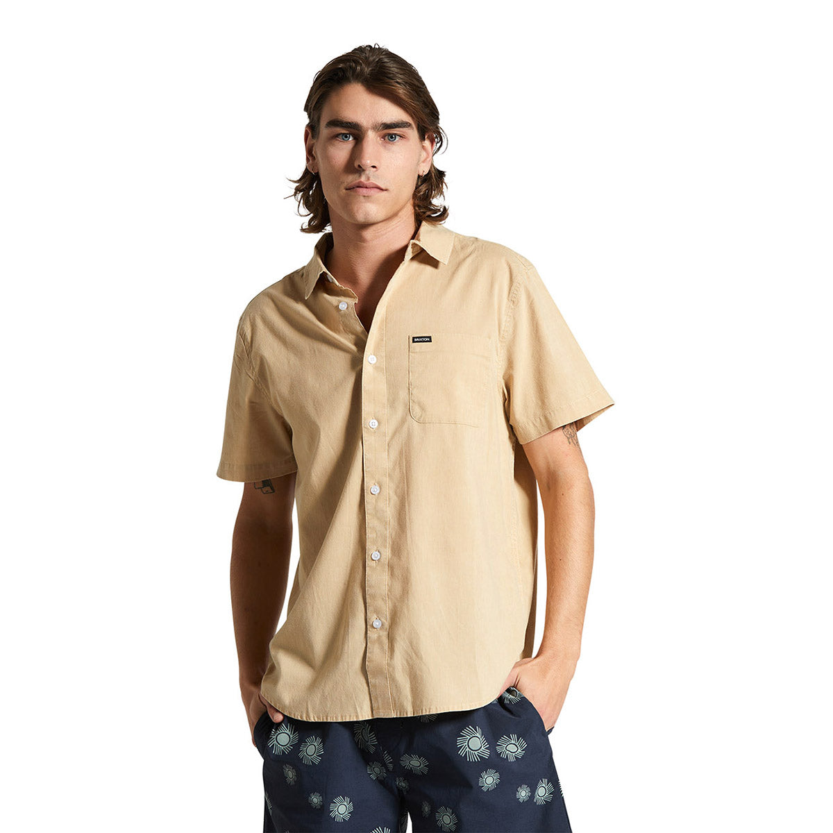 CHARTER SOL WASH S/S WVN