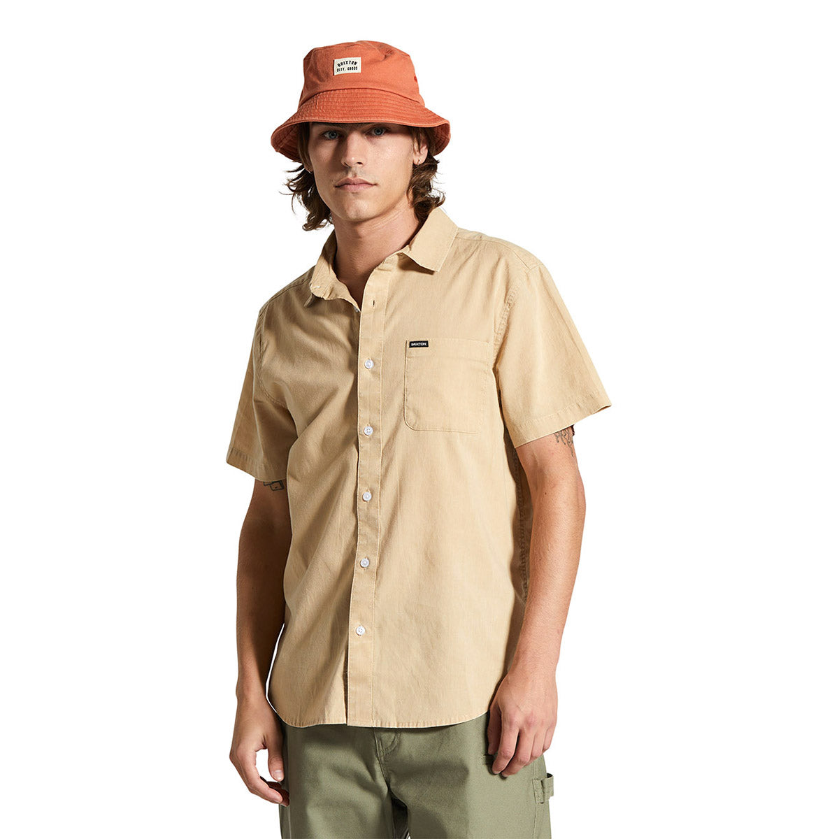 CHARTER SOL WASH S/S WVN