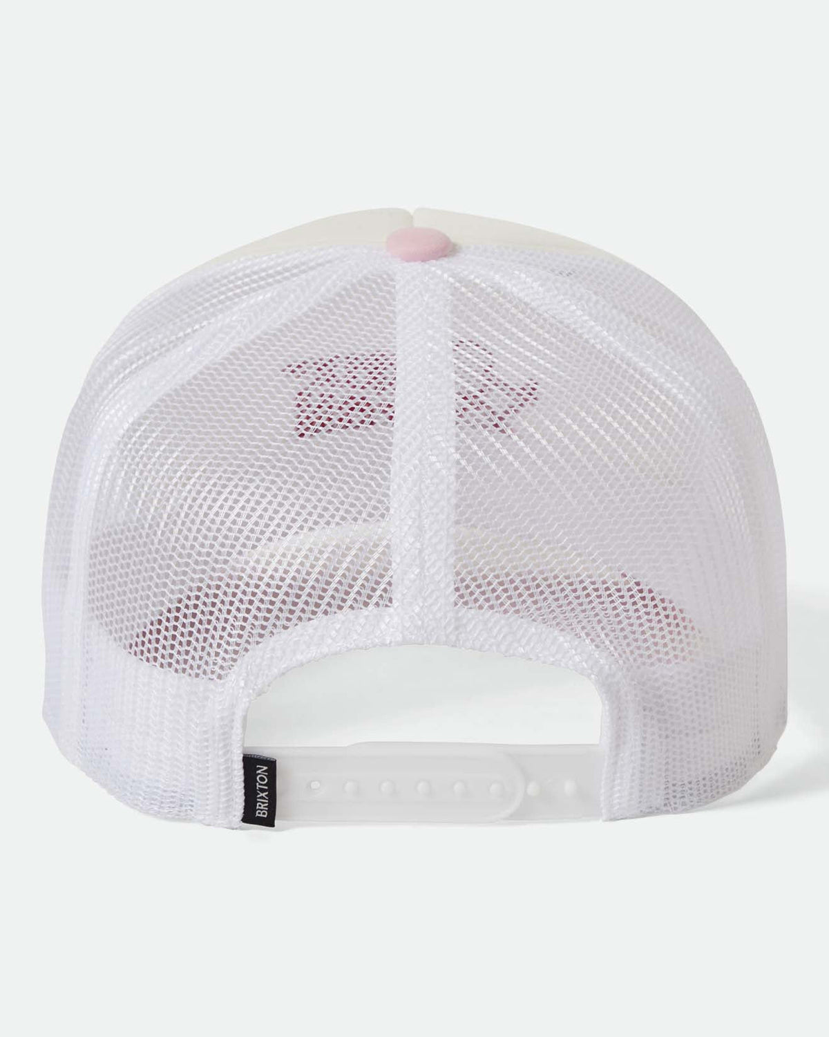 CHERRY C NP MP TRUCKER - OFF WHITE/PINK