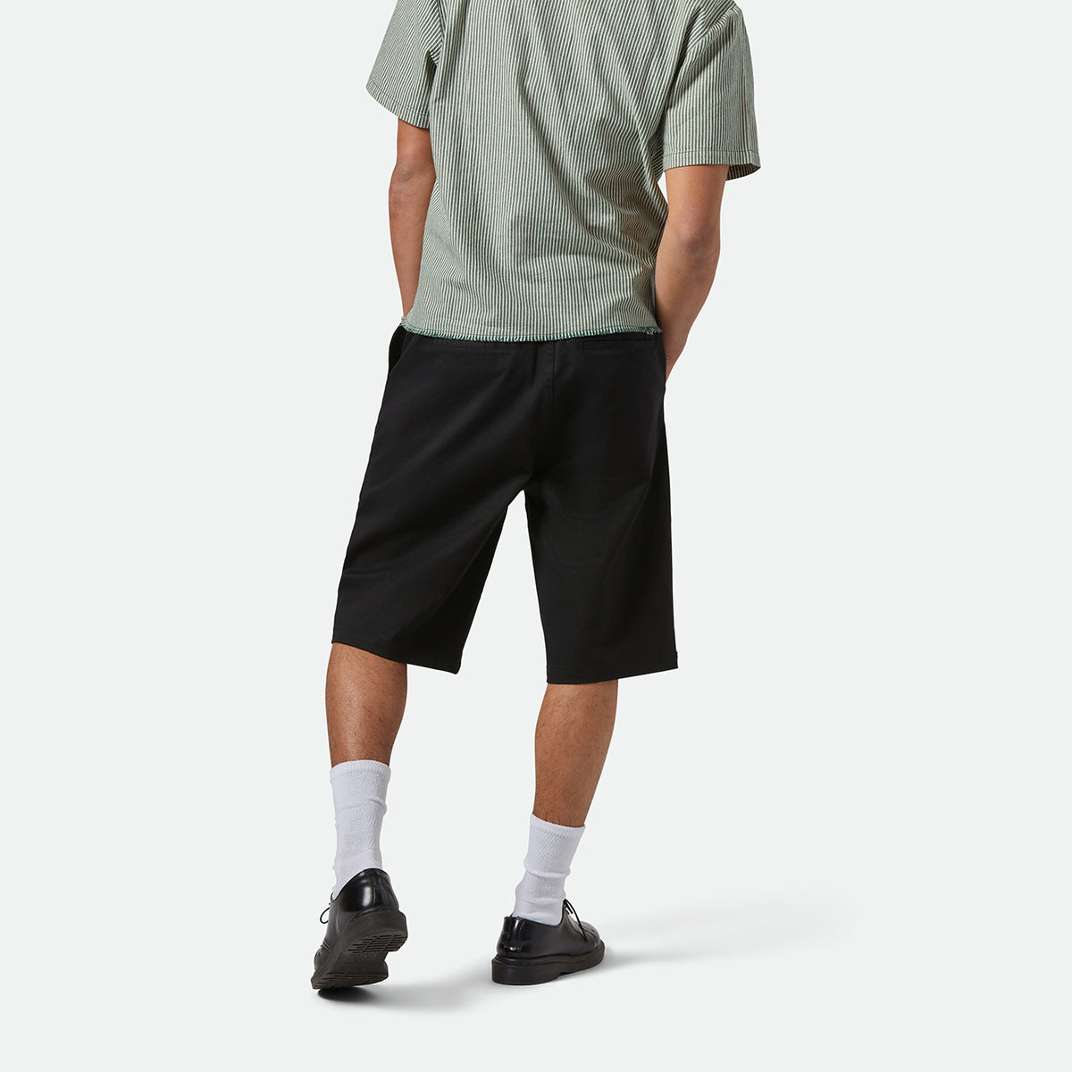 CHOICE CHINO BAGGY SHORT-BLACK