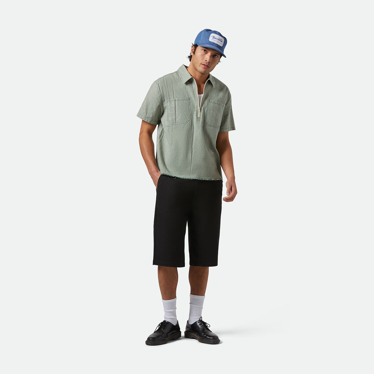 CHOICE CHINO BAGGY SHORT-BLACK
