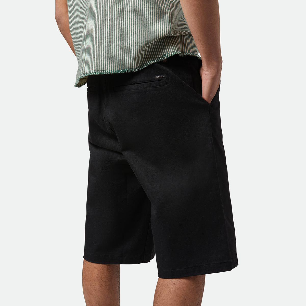 CHOICE CHINO BAGGY SHORT-BLACK