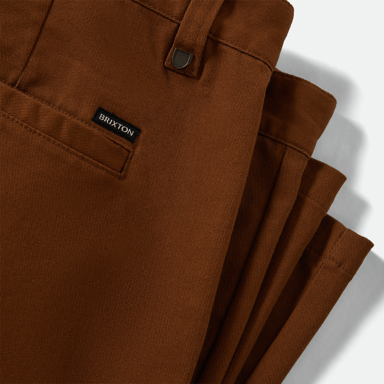 CHOICE CHINO BAGGY SHORT-WASHED COPPER