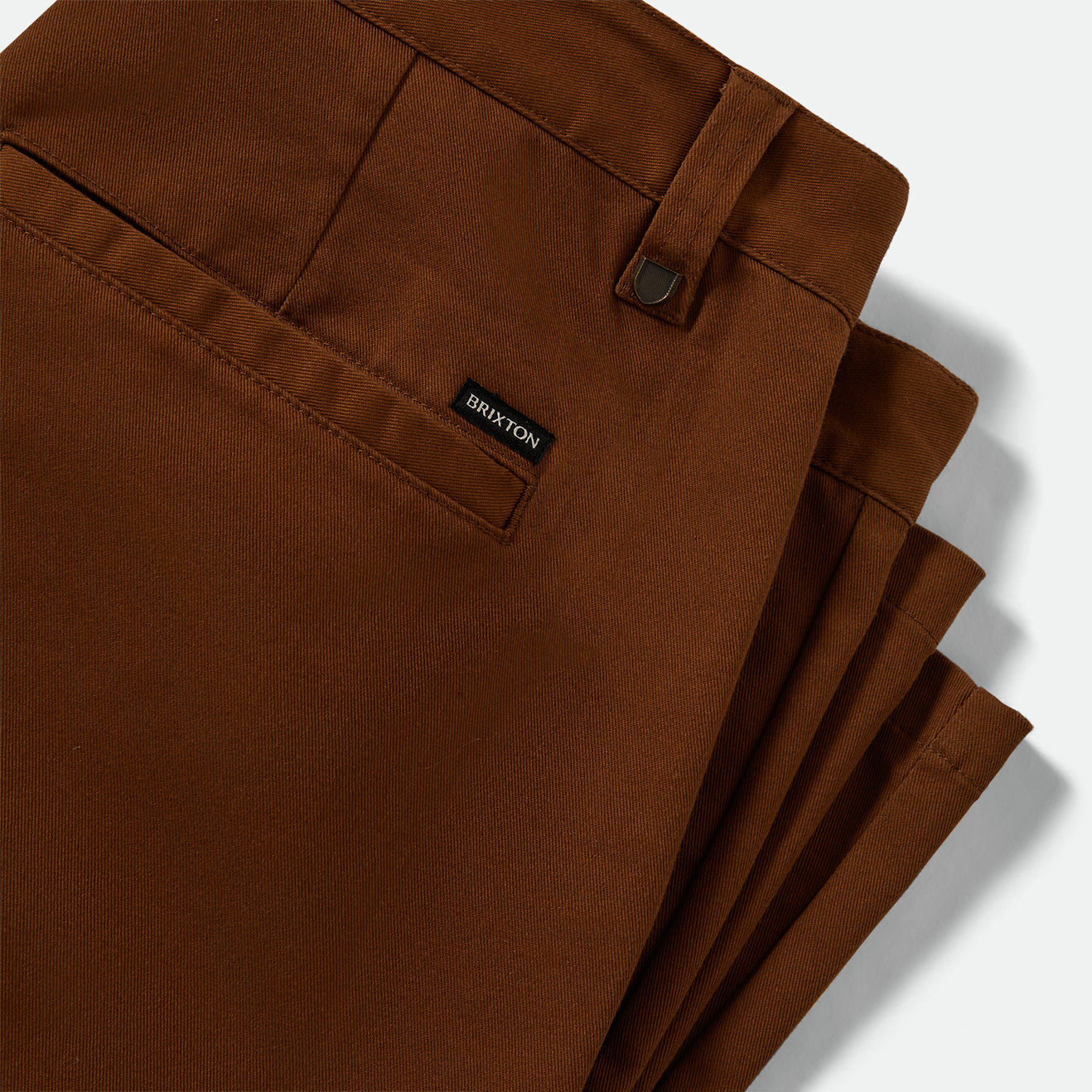 CHOICE CHINO BAGGY SHORT-WASHED COPPER