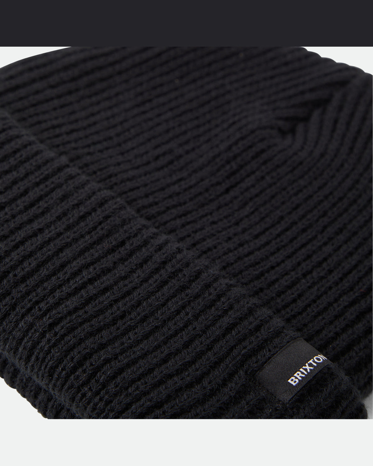 CHUNKY HEIST BEANIE - BLACK