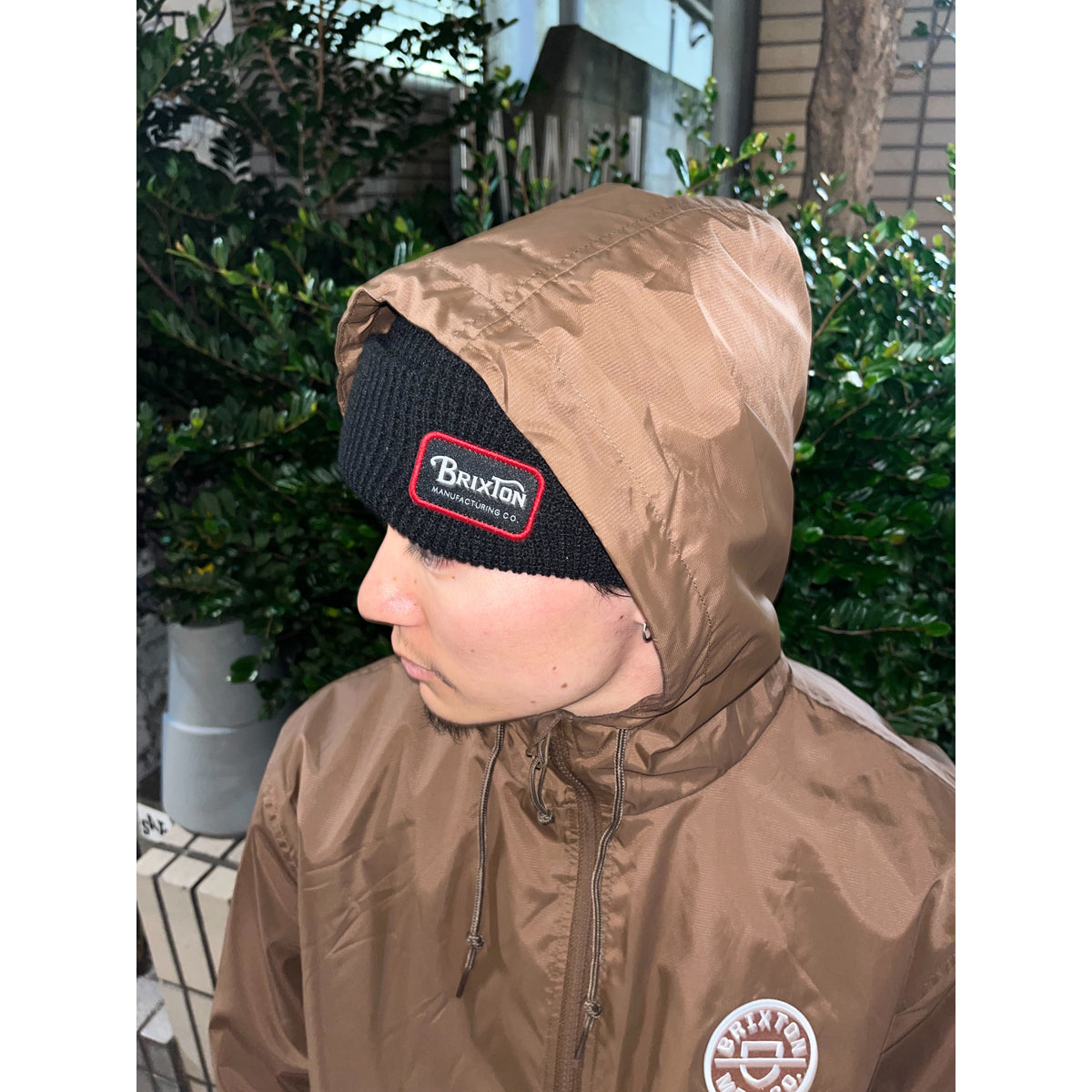 CLAXTON CREST LW ZIPHOOD JKT-PINECONE BROWN