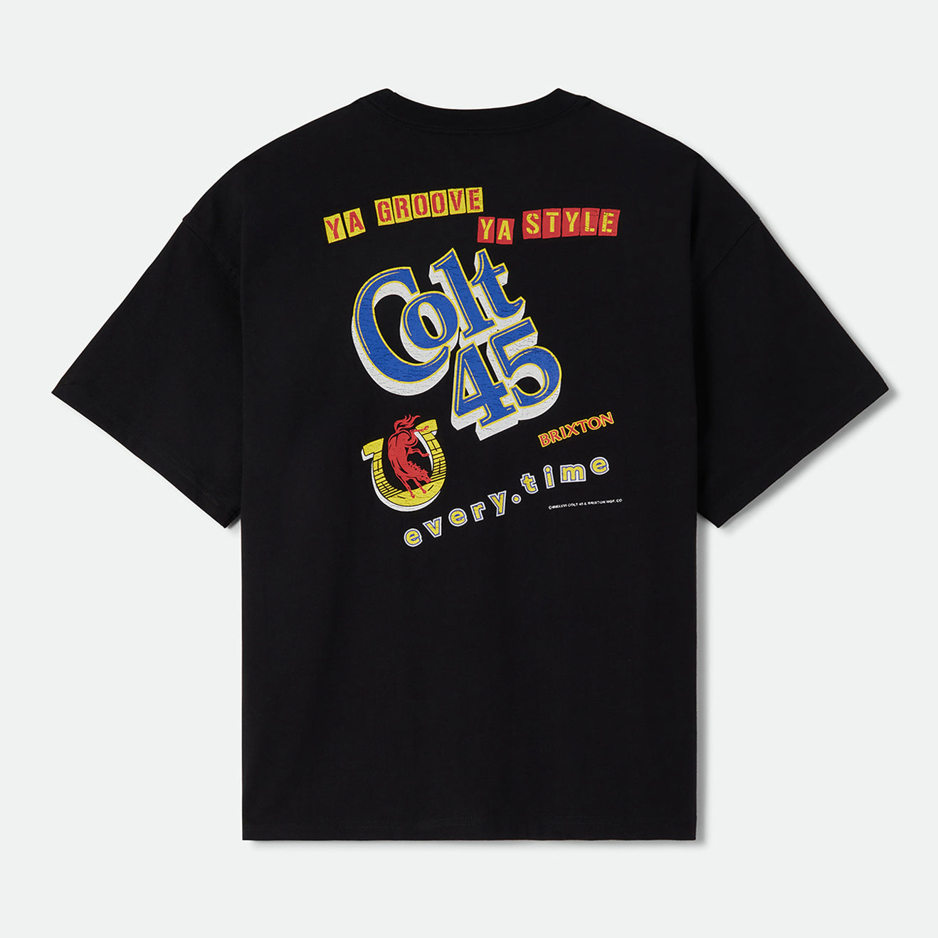 COLT 45 EVERYTIME S/S OVERSIZED - BLACK
